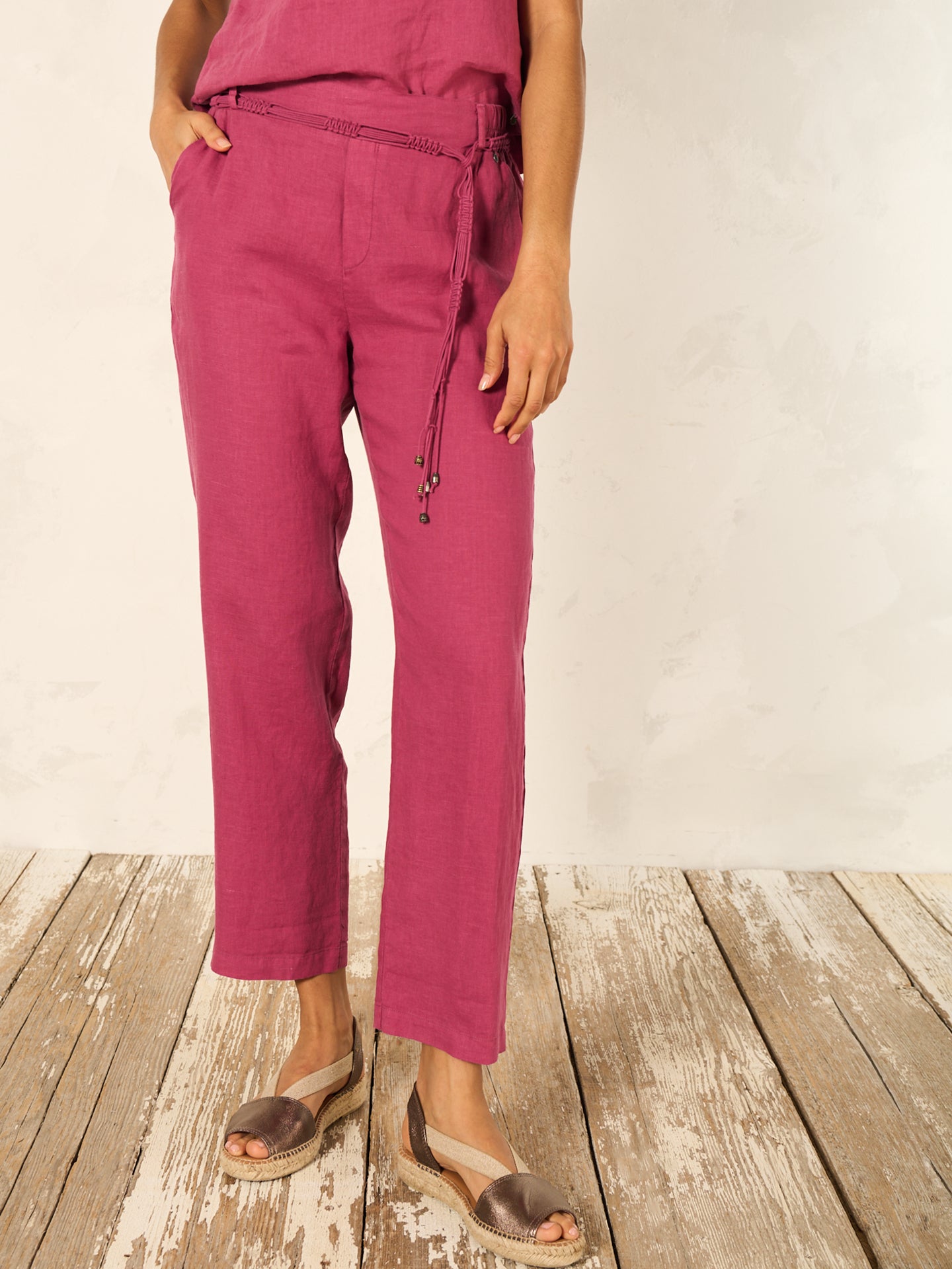 Pantaloni con cintura
