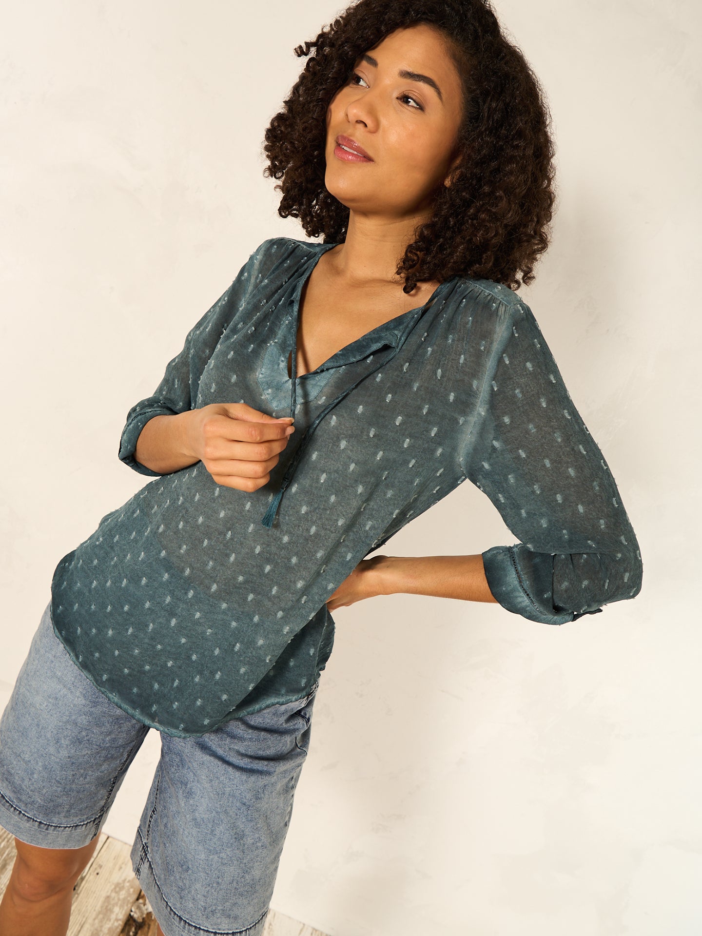 Bluse 3/4-Arm