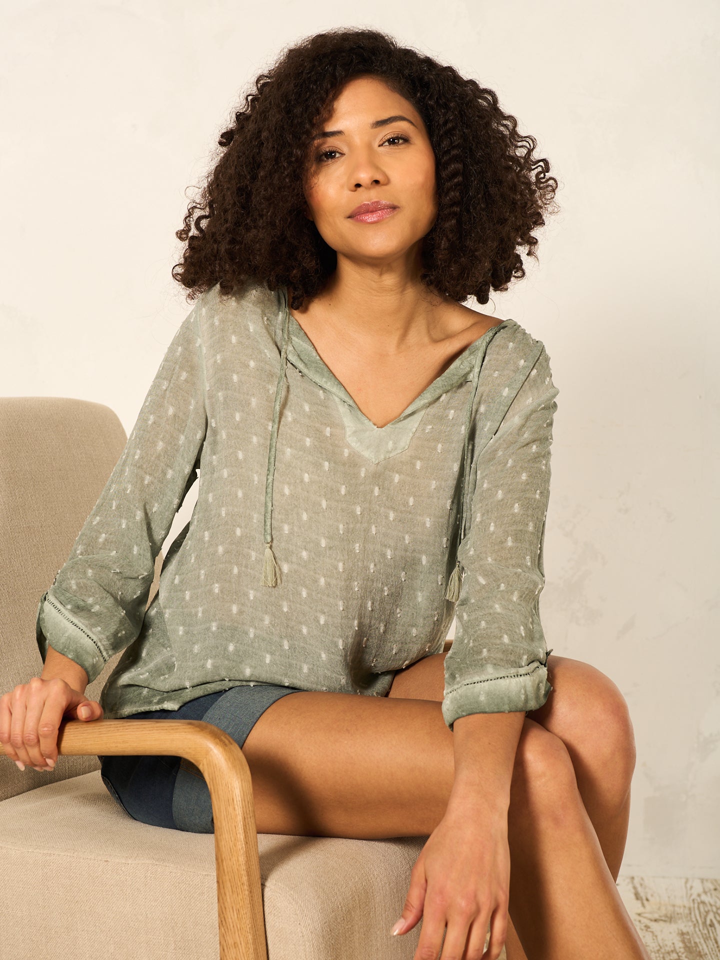 Bluse 3/4-Arm