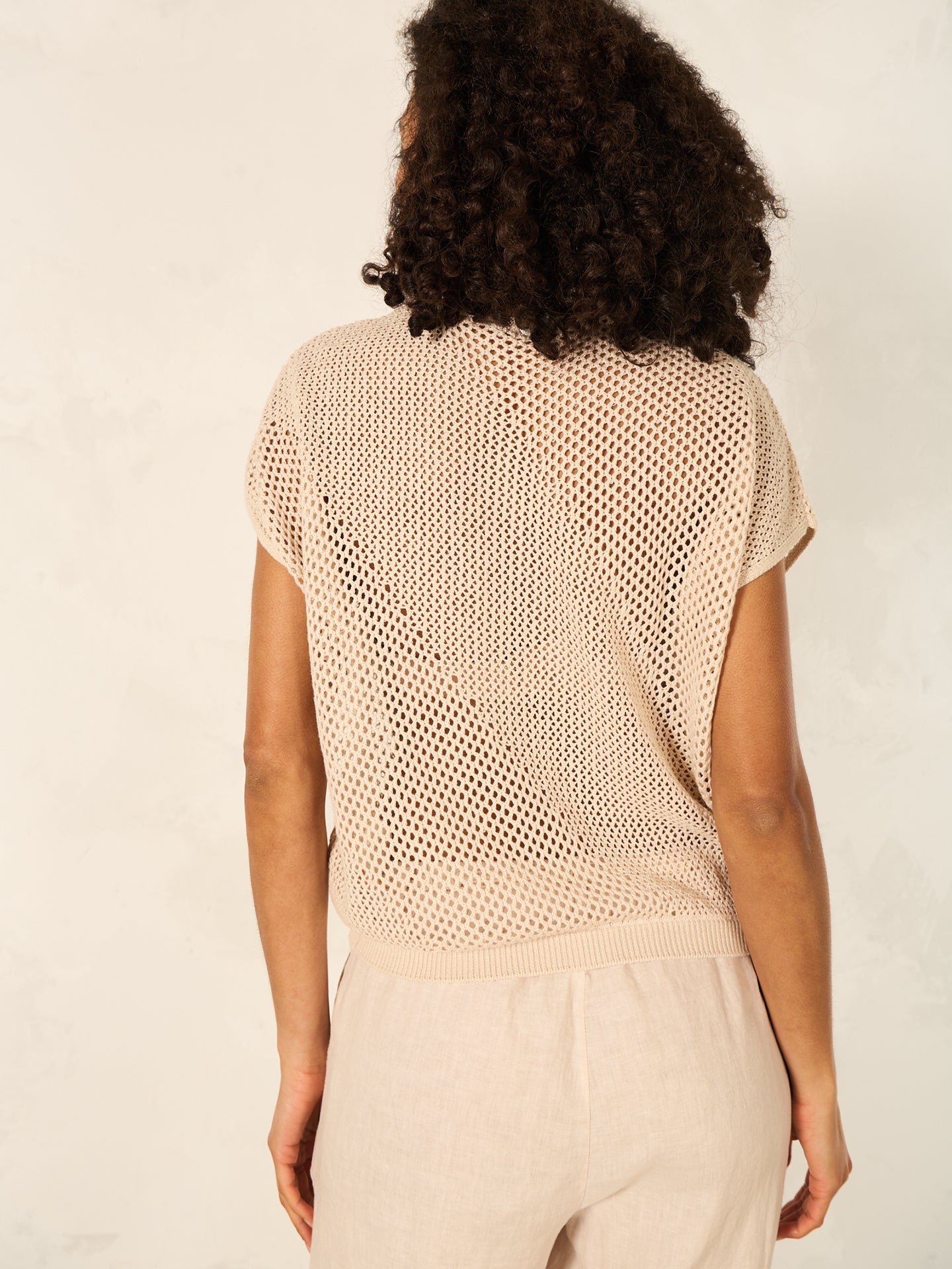 Pullover locker gestrickt