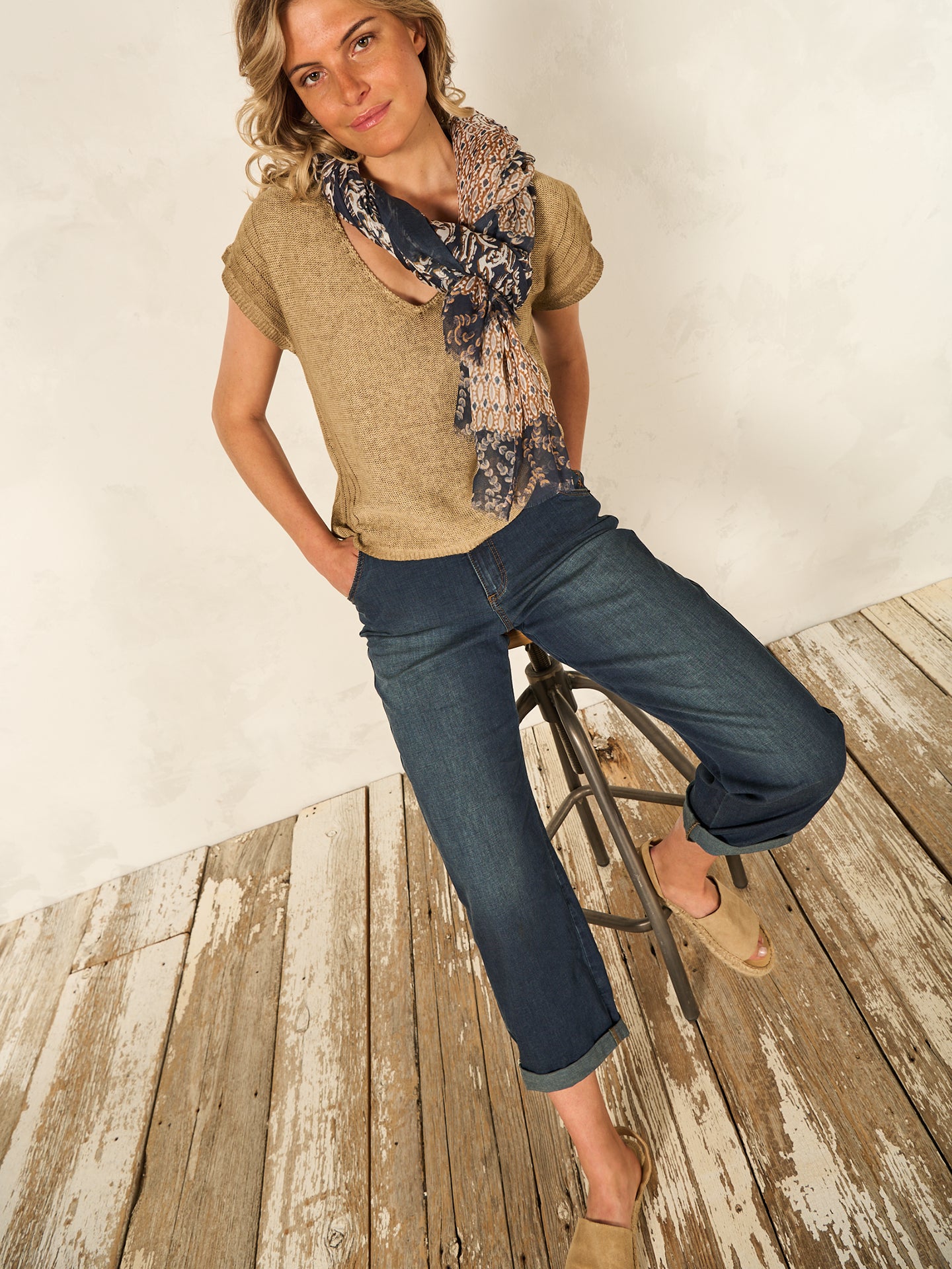 Printed scarf