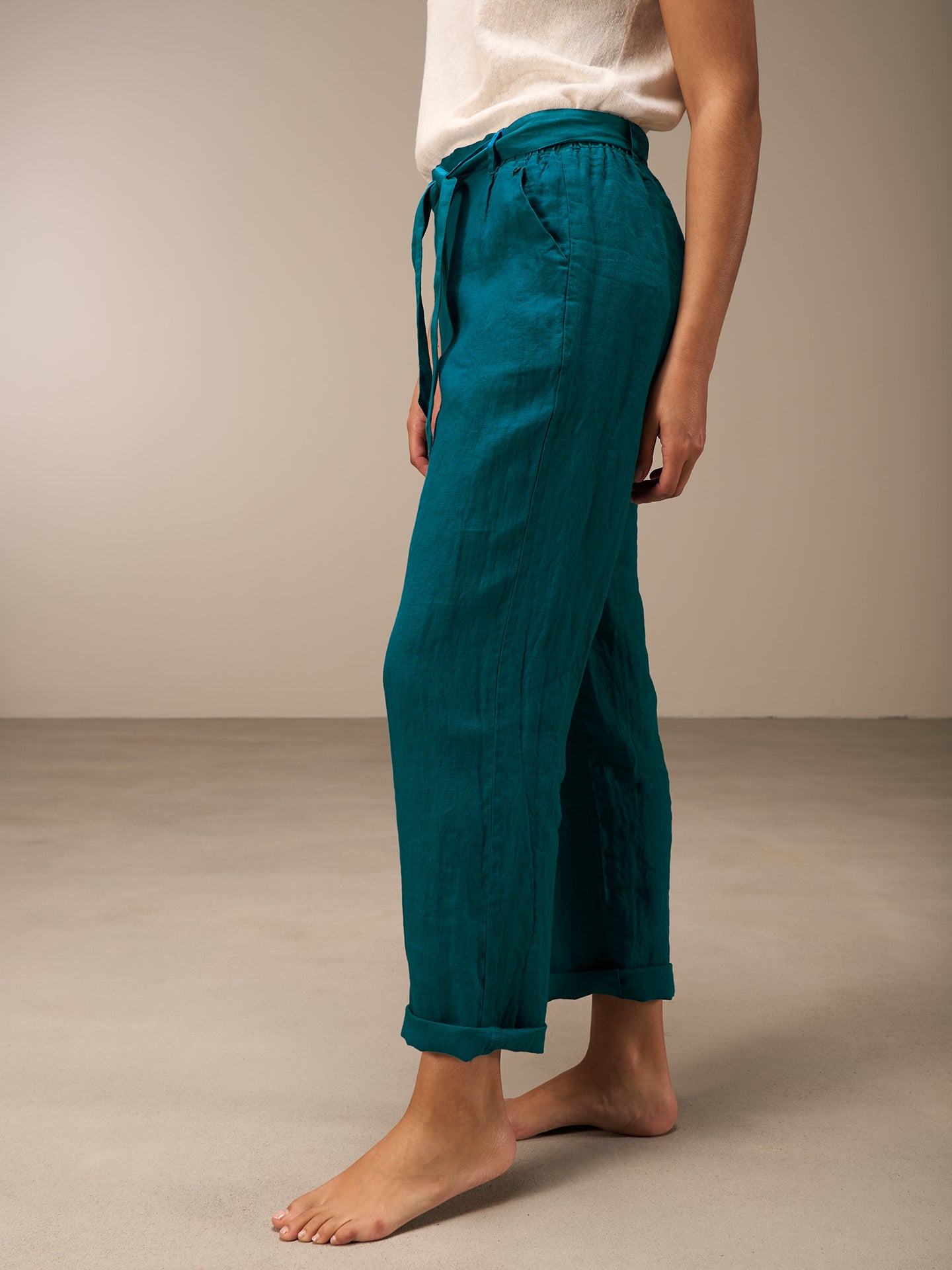 Hose mit Gürtel