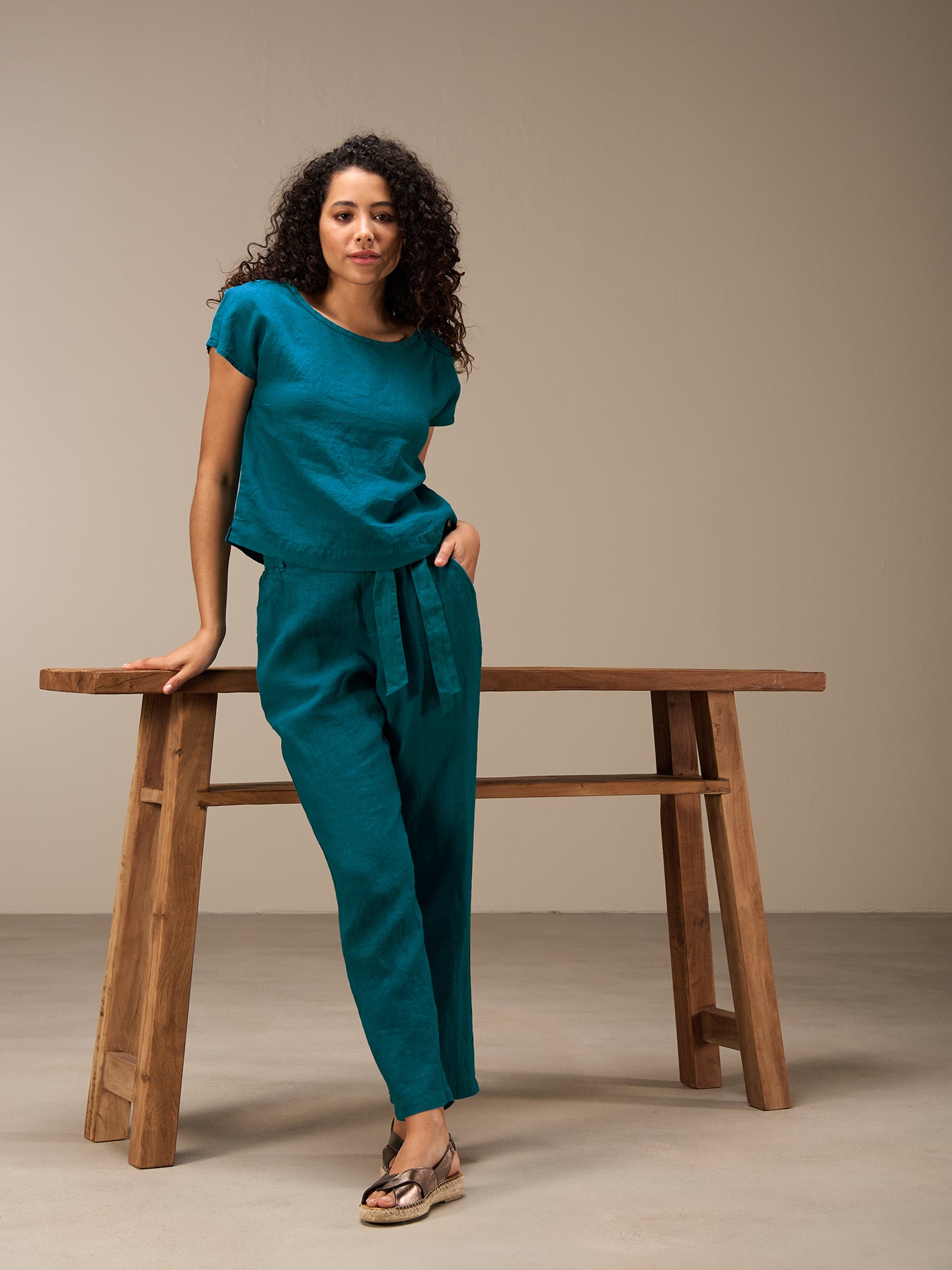pantalon avec ceinture