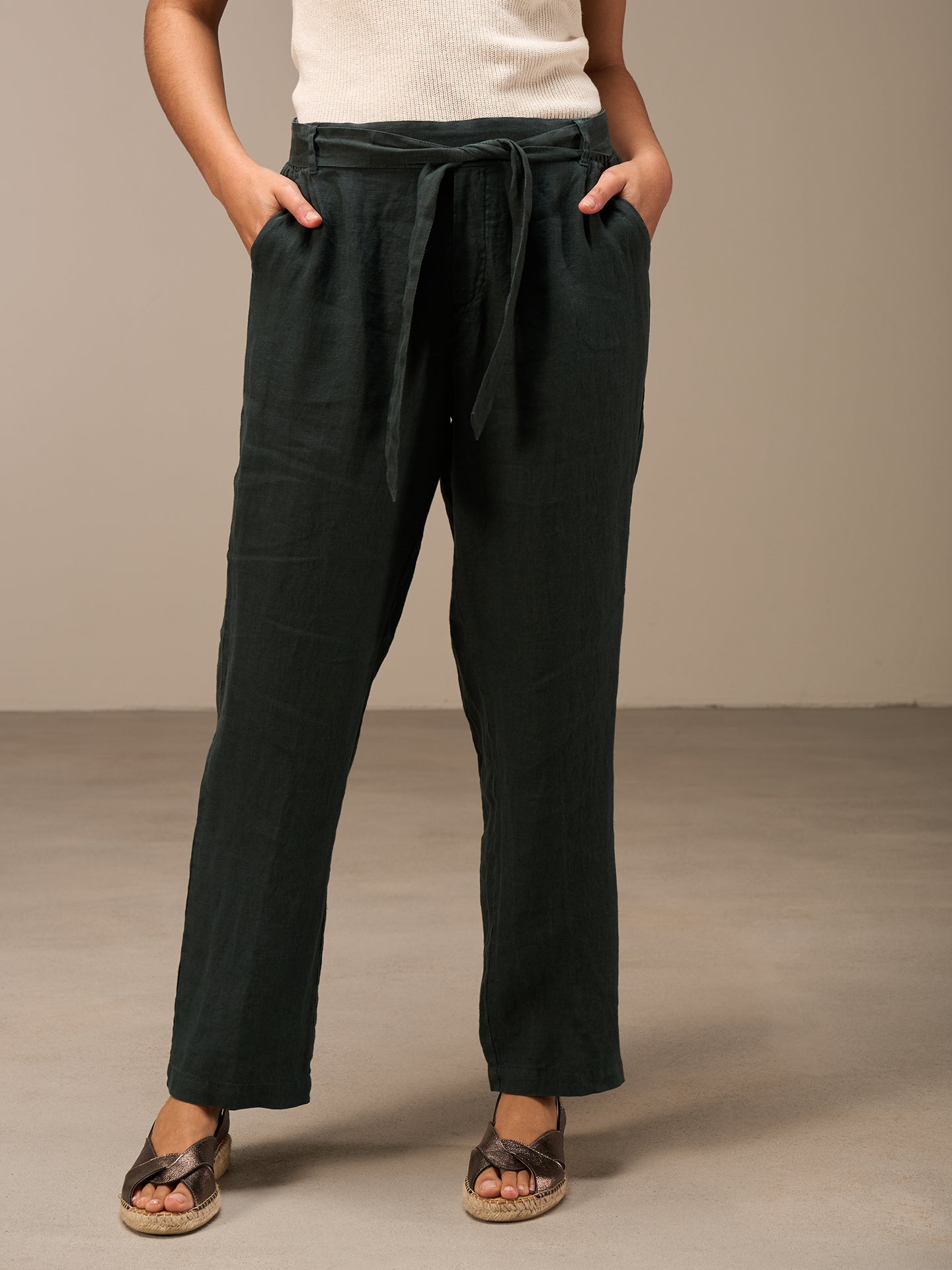 pantalon avec ceinture
