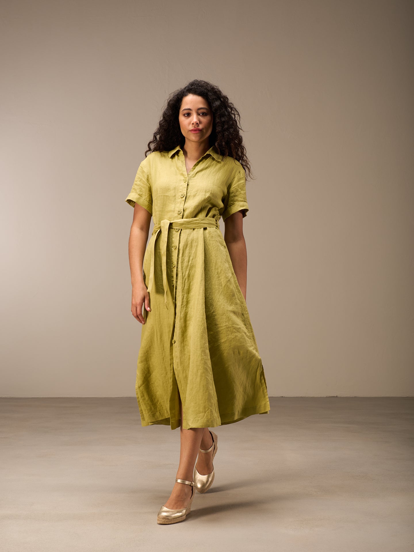 Button-down dress