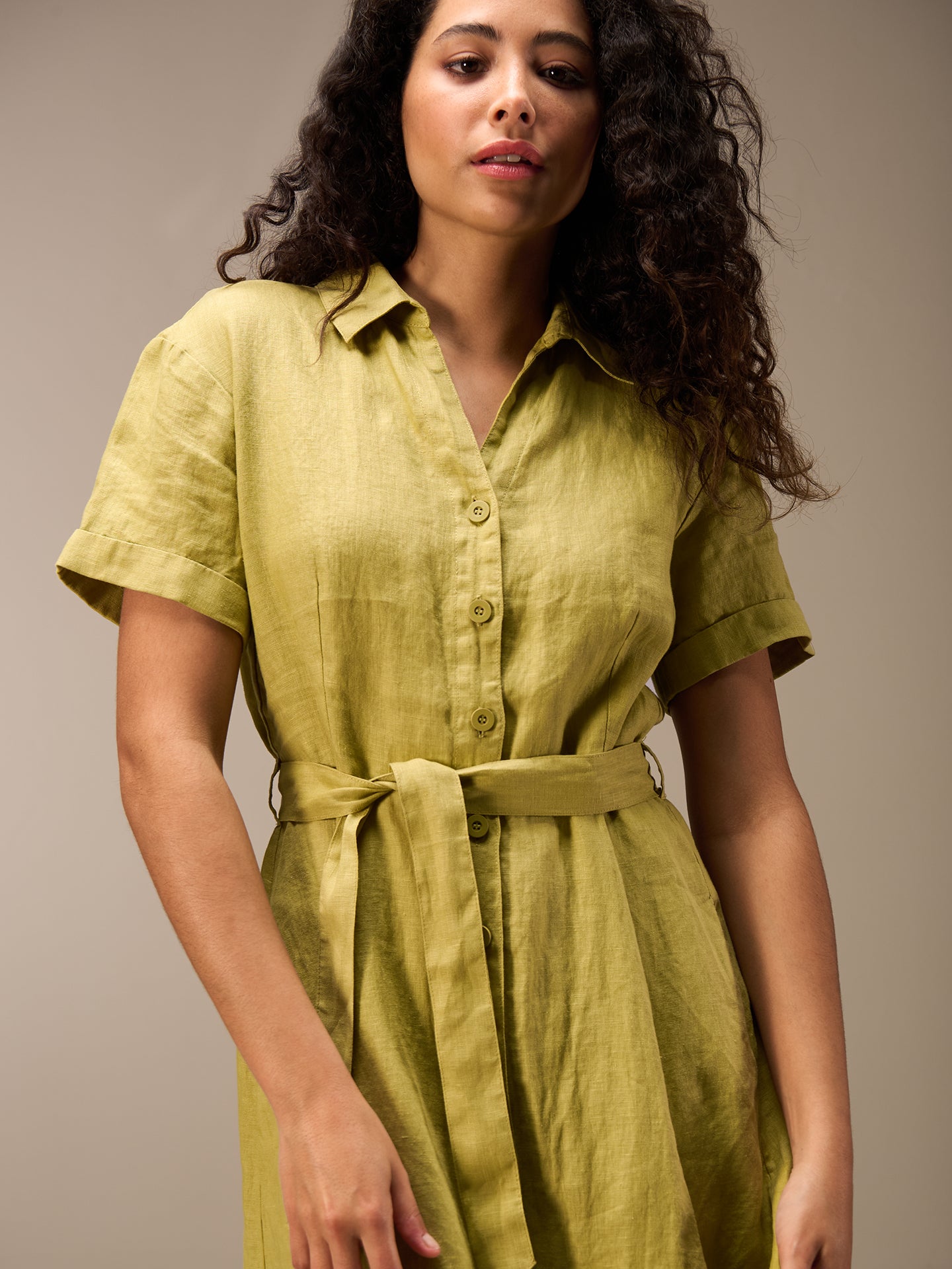Button-down dress