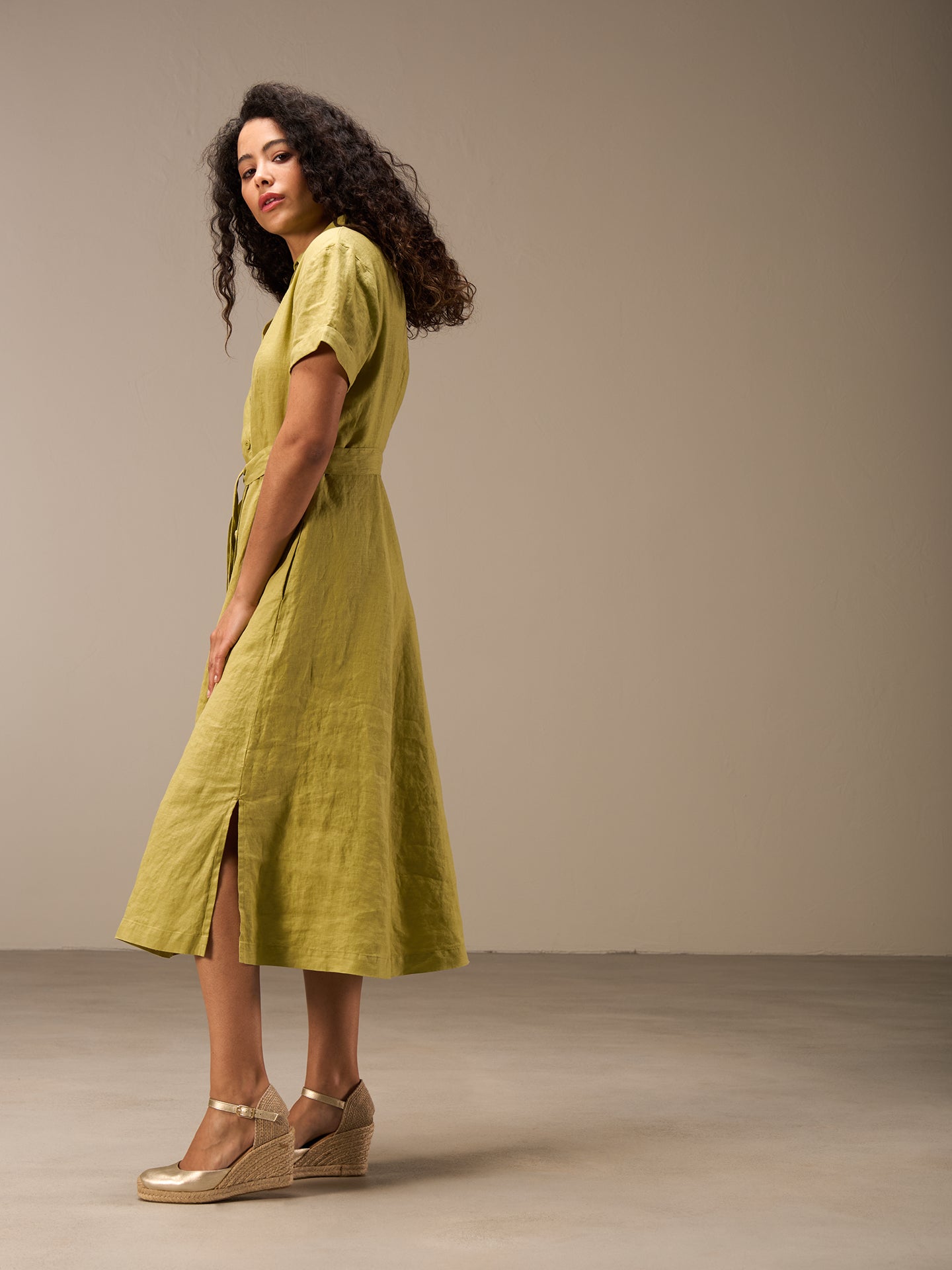 Button-down dress