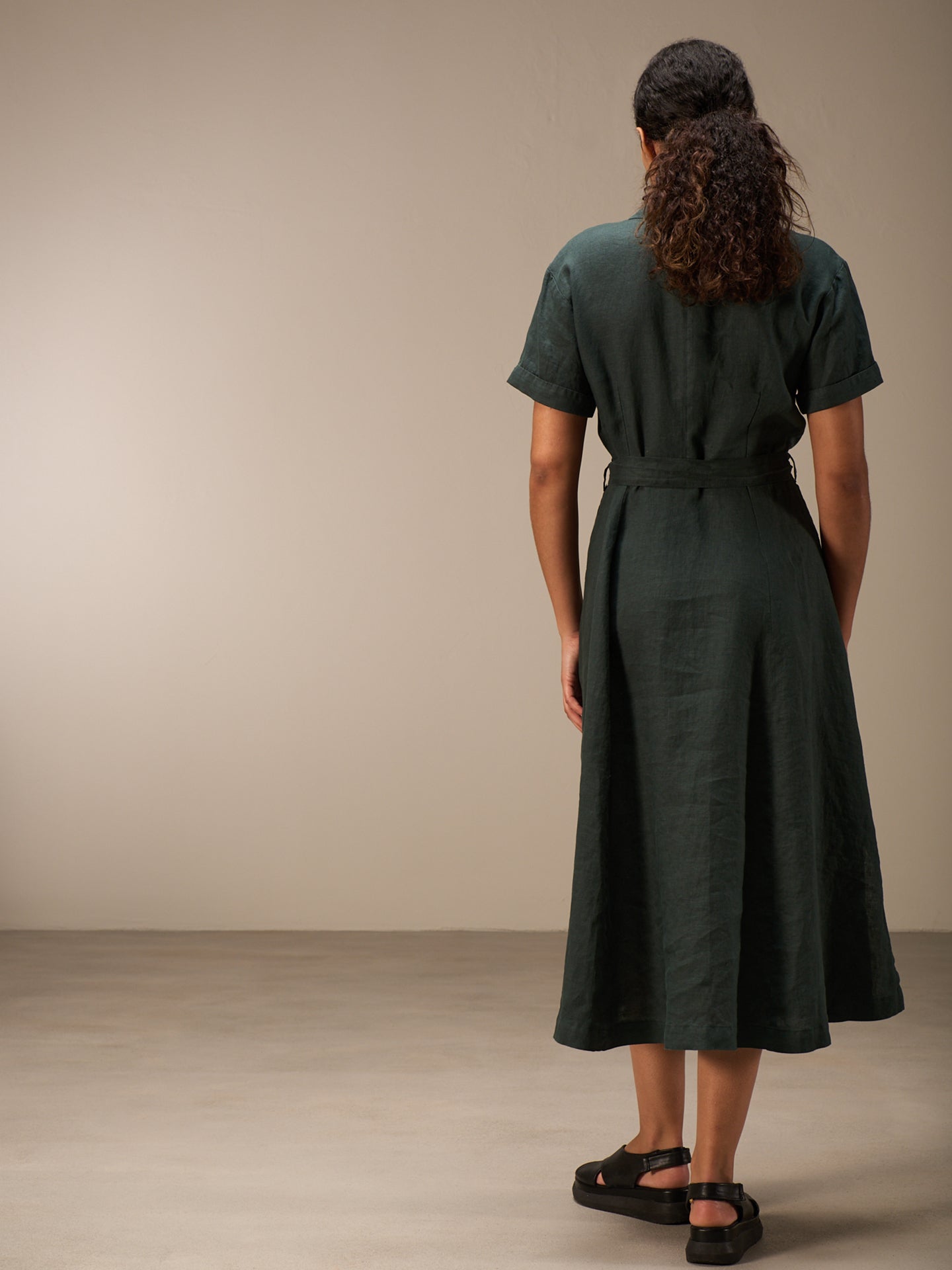 Button-down dress