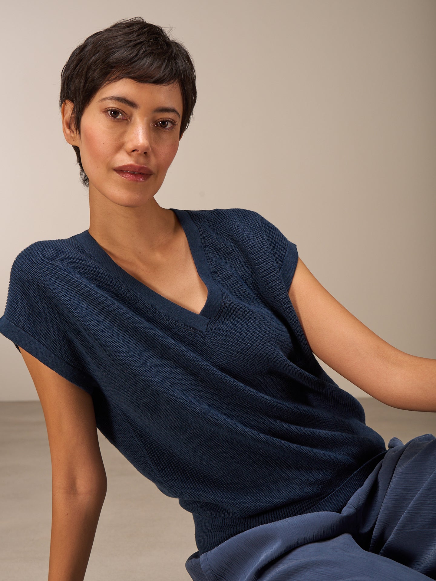 Smanicato in maglia