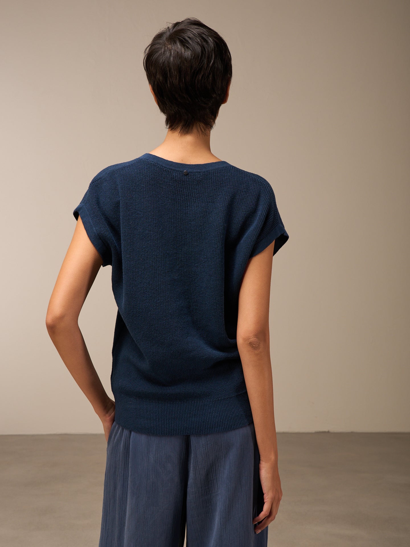 Smanicato in maglia