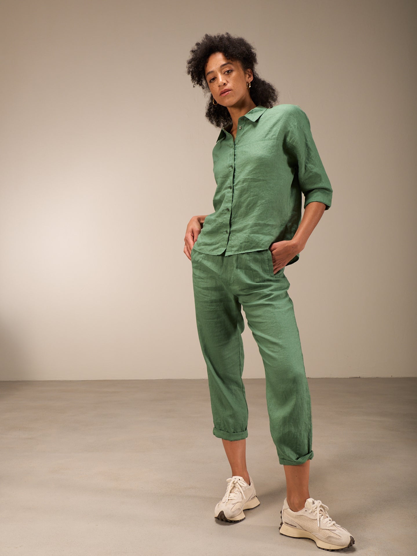 Blusa in lino