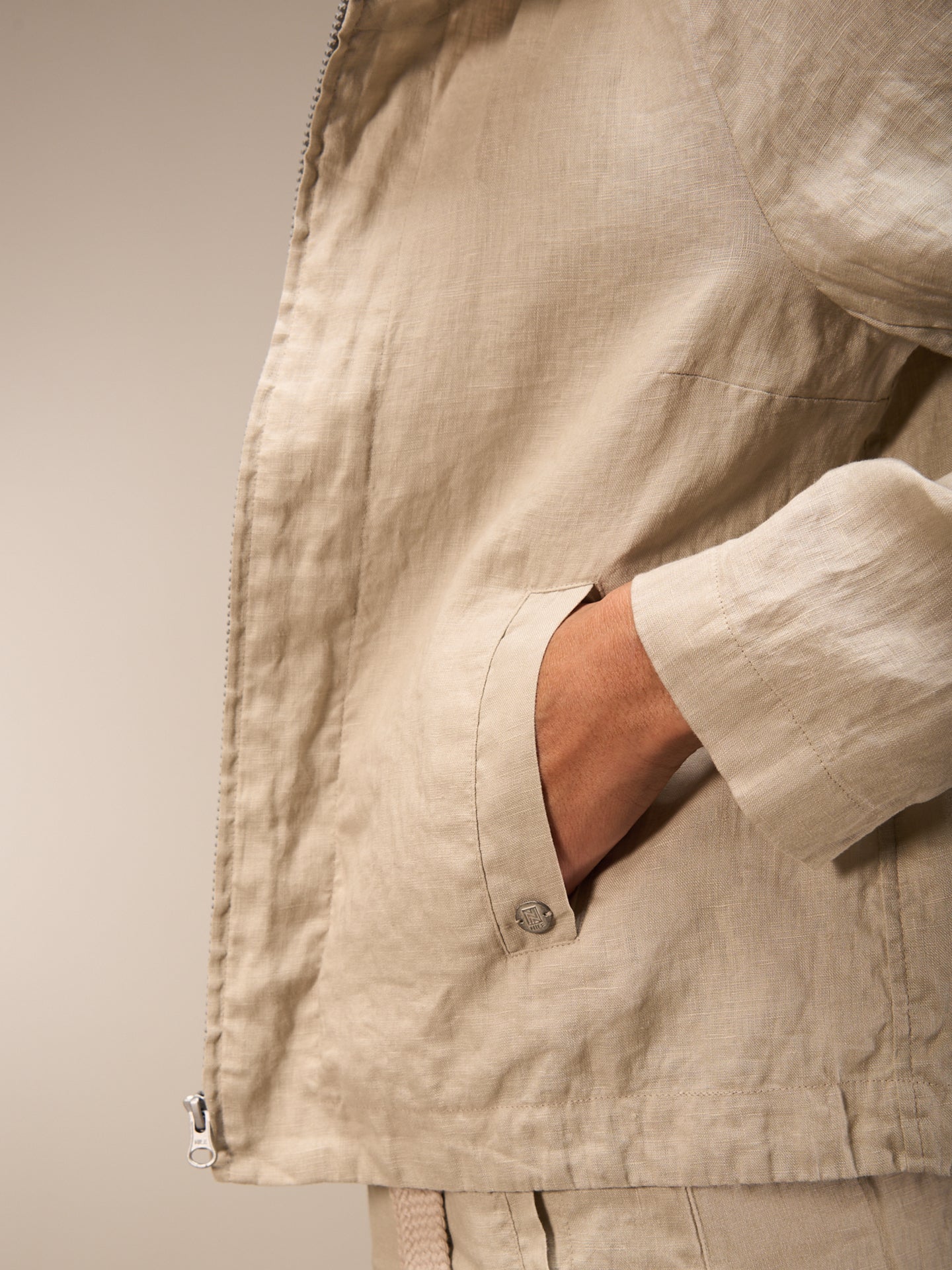 Leinenjacke