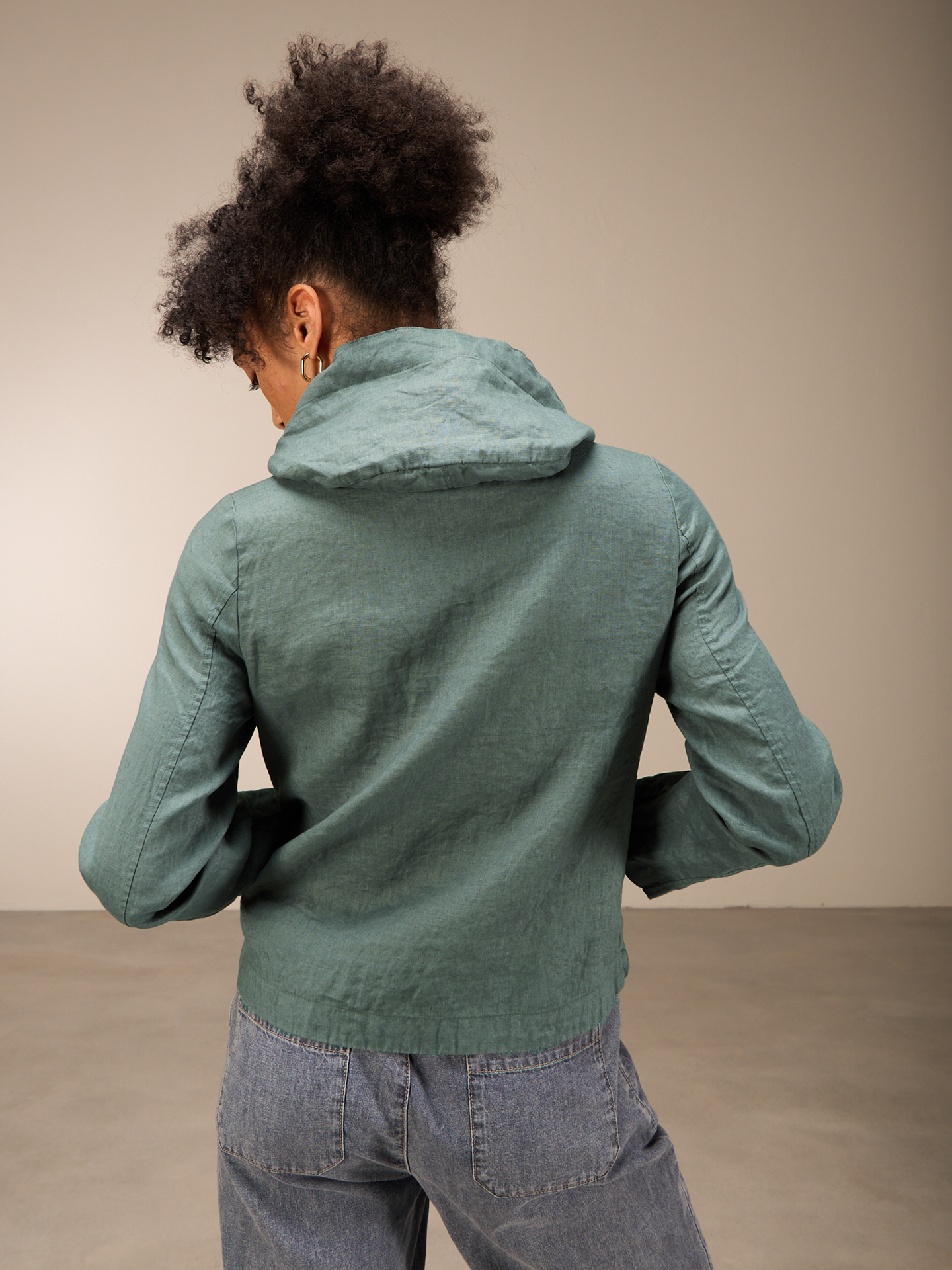 Leinenjacke