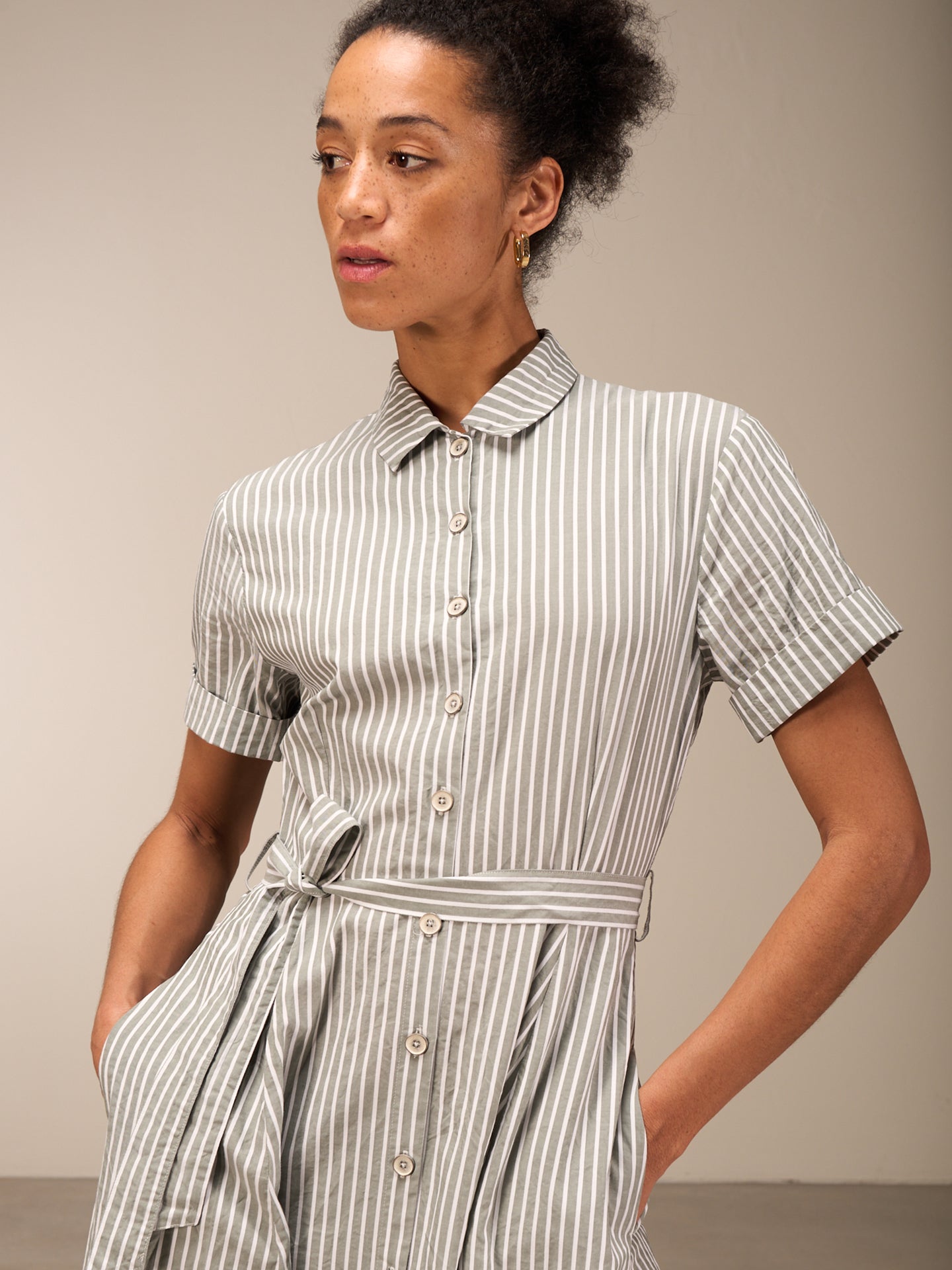 Button-down dress