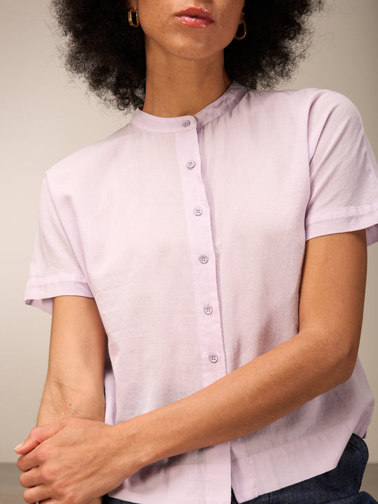 chemise à manches courtes