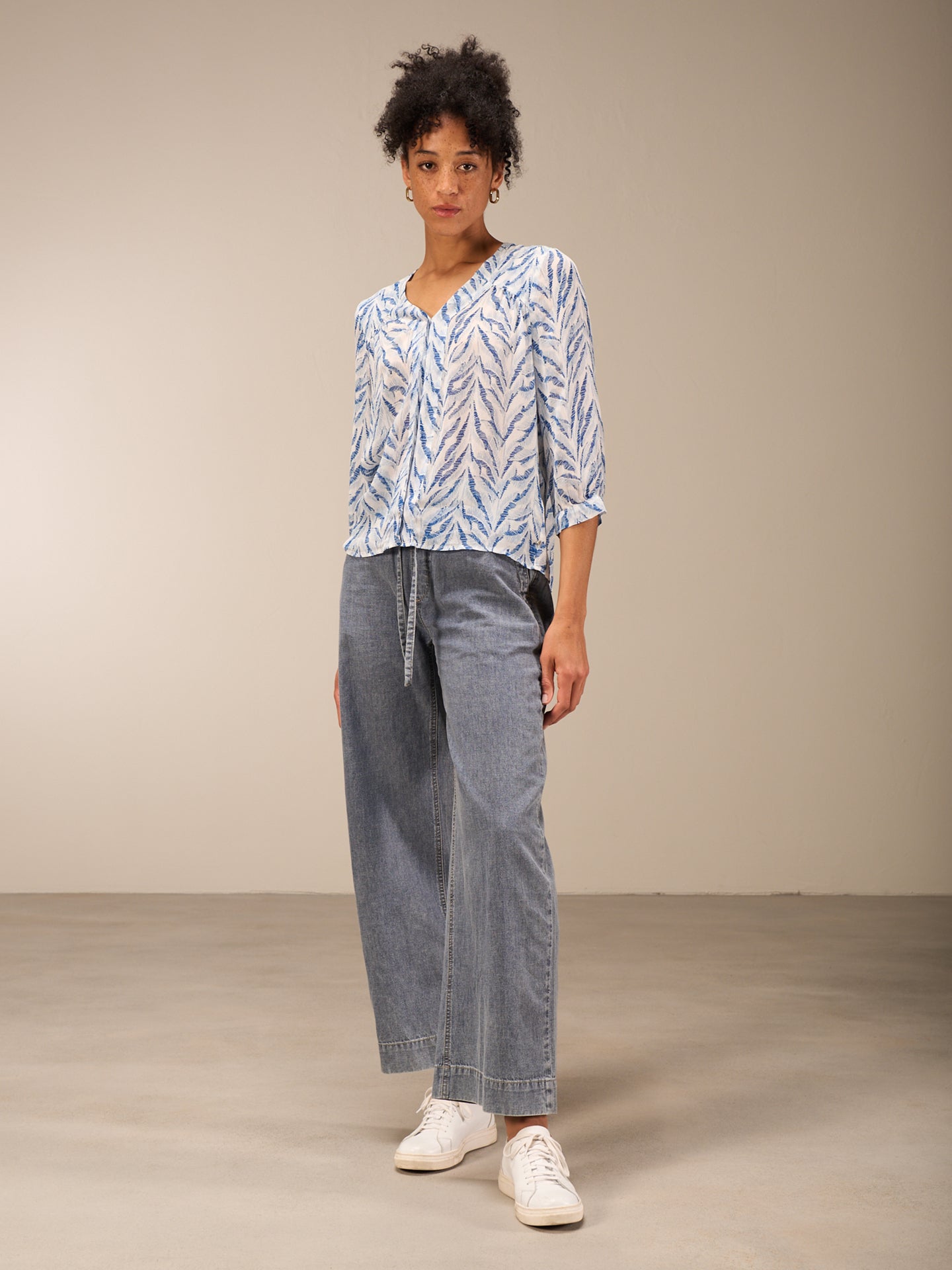 Bluse mit Knopfleiste