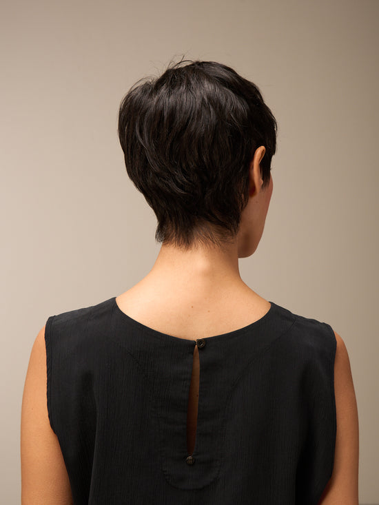Bluse mit Knoten