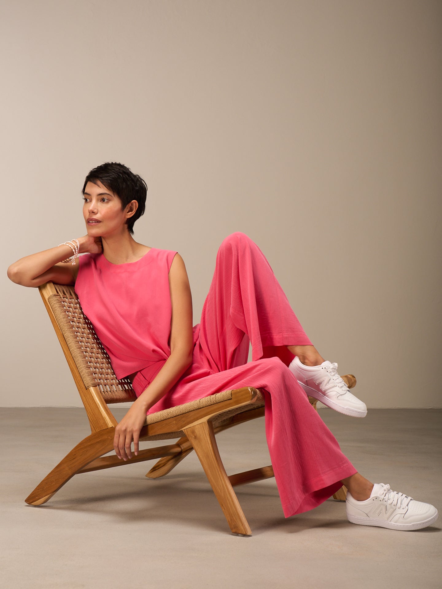 Bluse mit Knoten