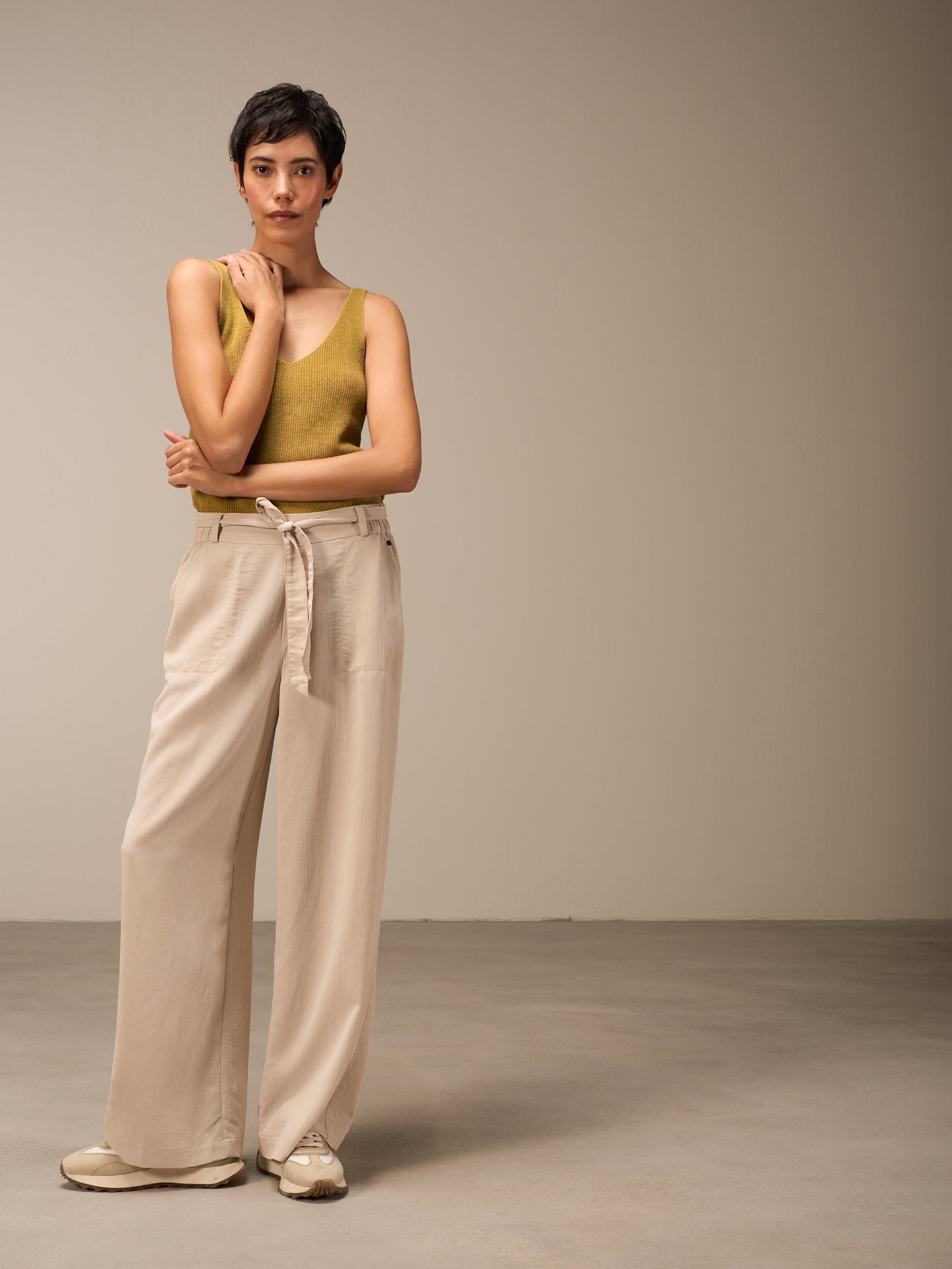 pantalon avec ceinture