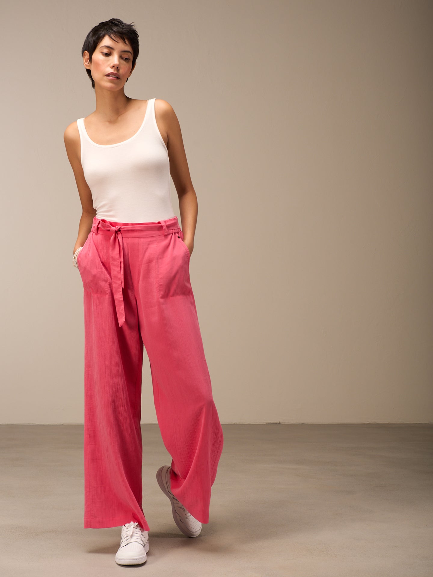 pantalon avec ceinture