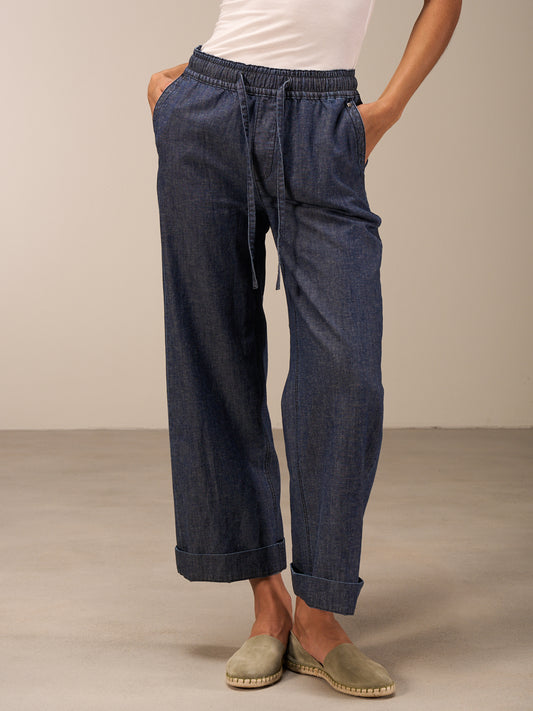 Pantaloni wide leg