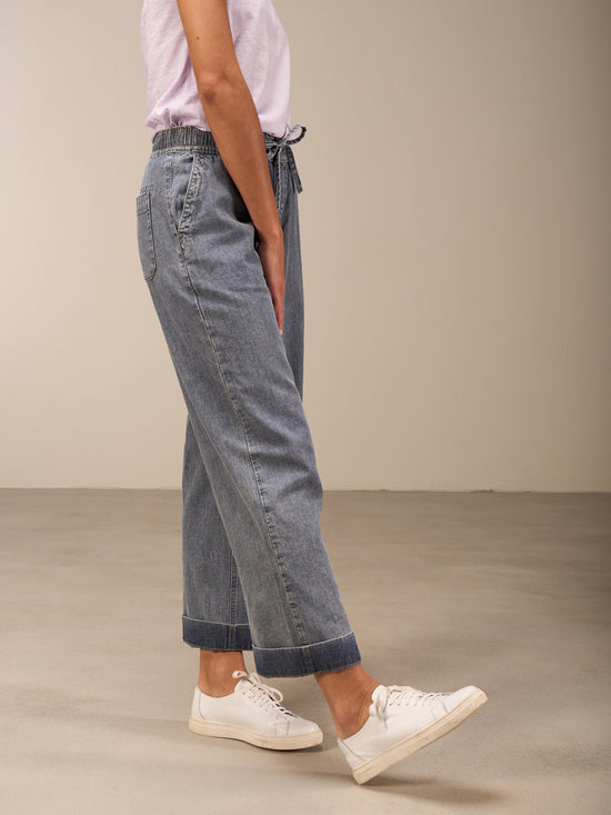 Pantaloni wide leg