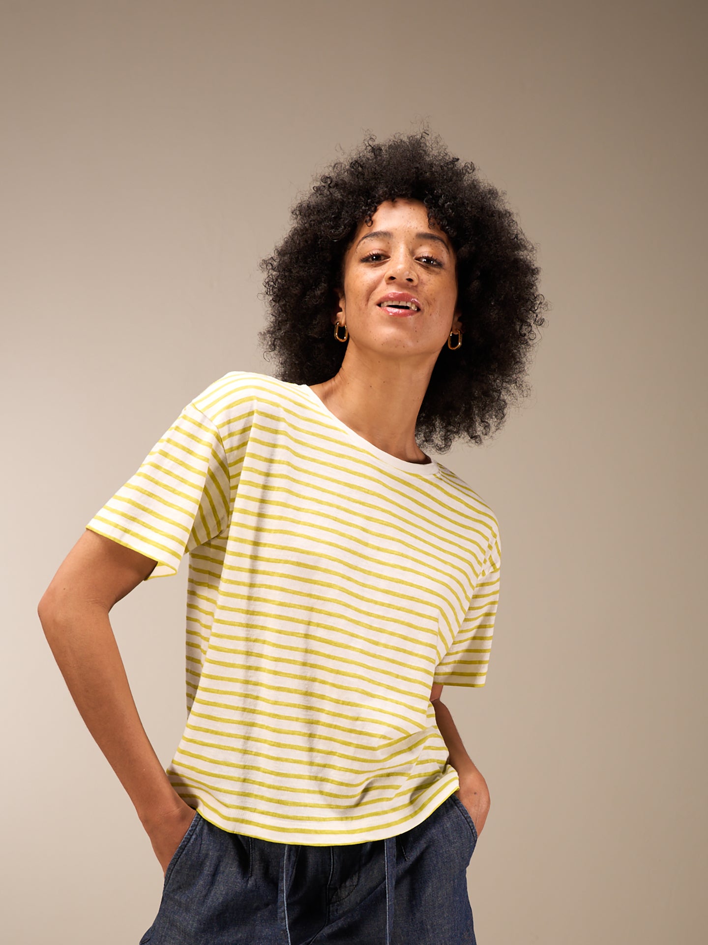 T-shirt à rayures