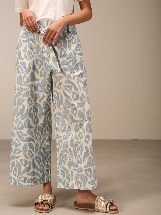 Printed pants