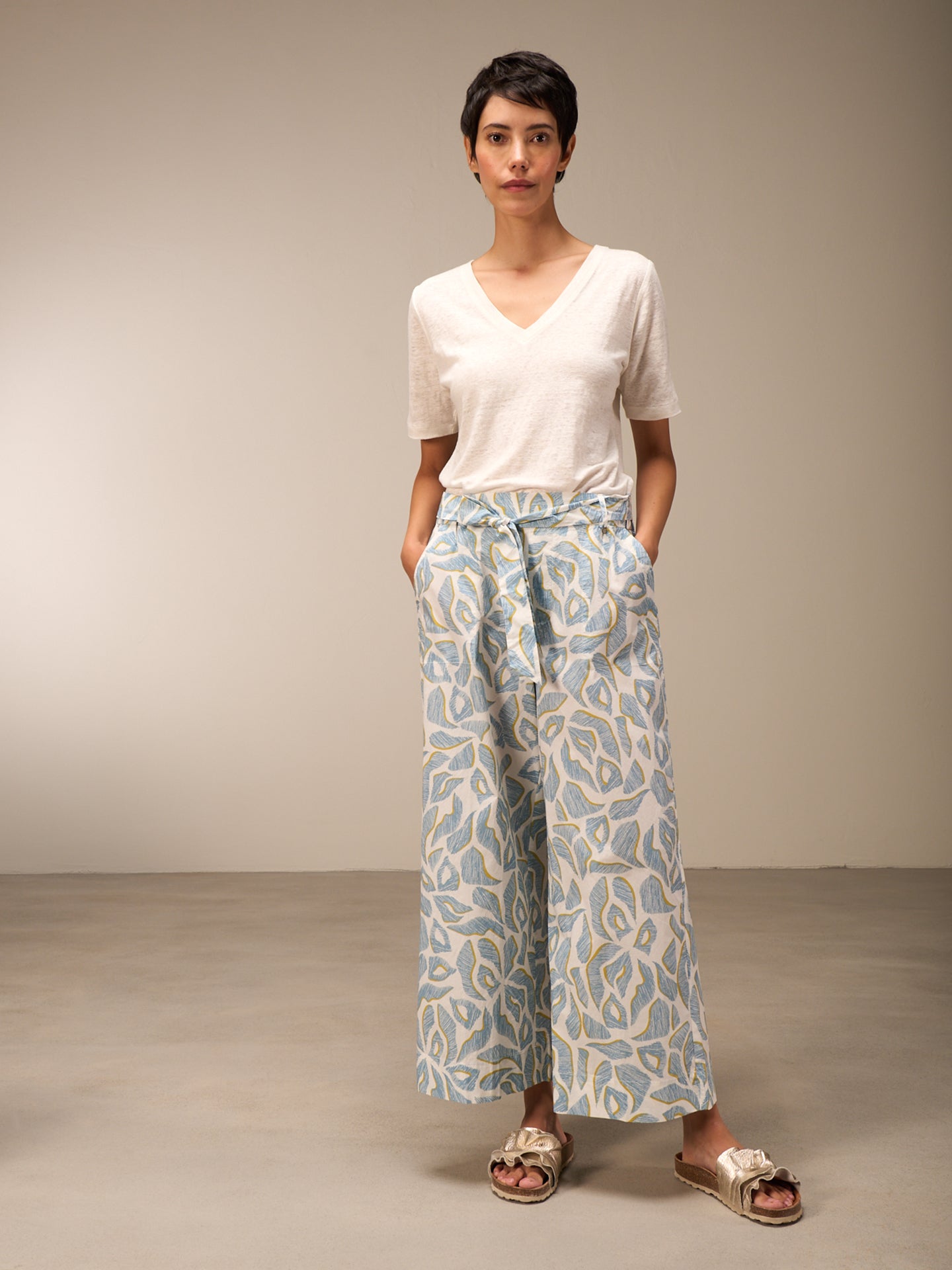 Printed pants
