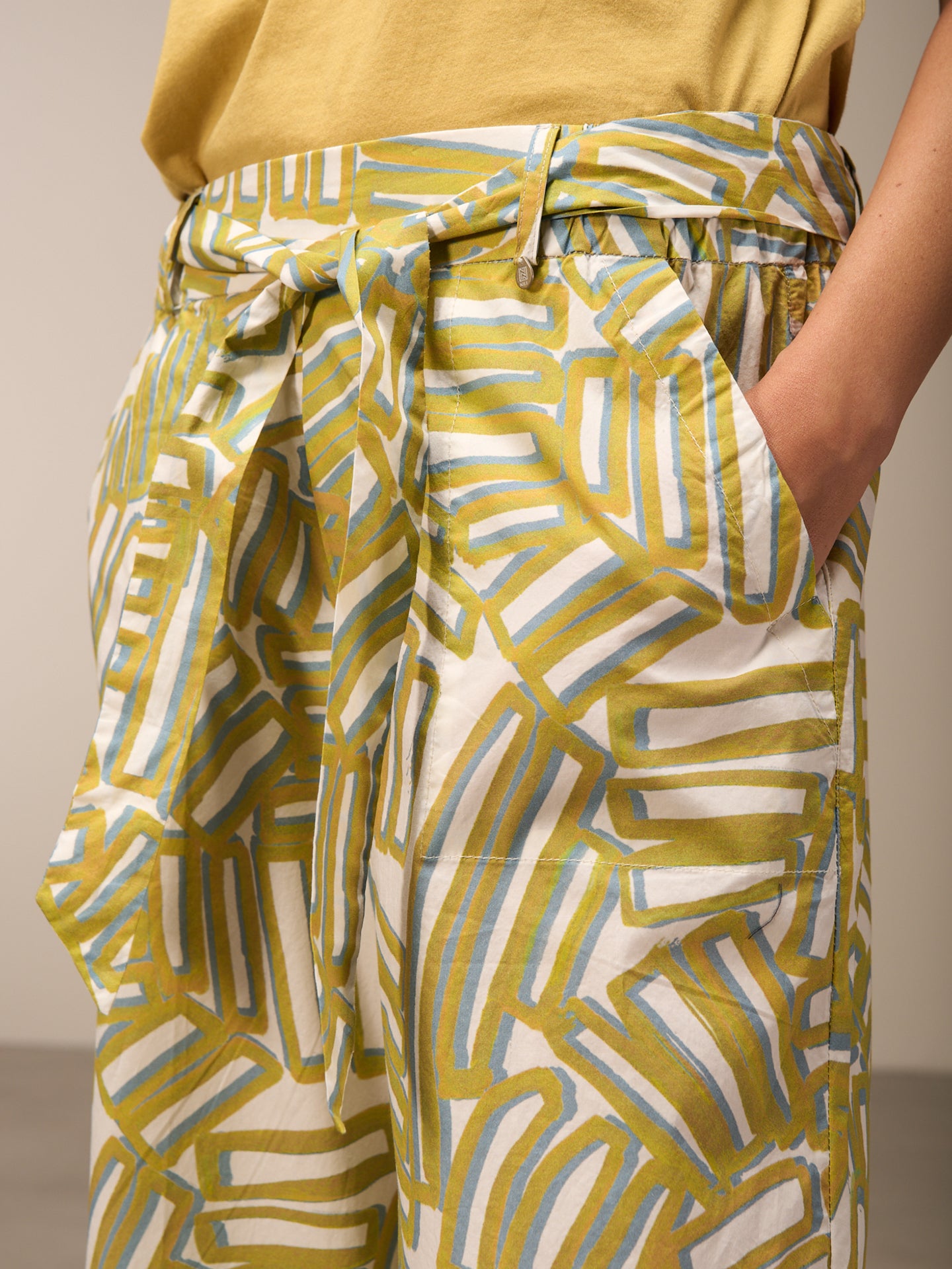 Printed pants
