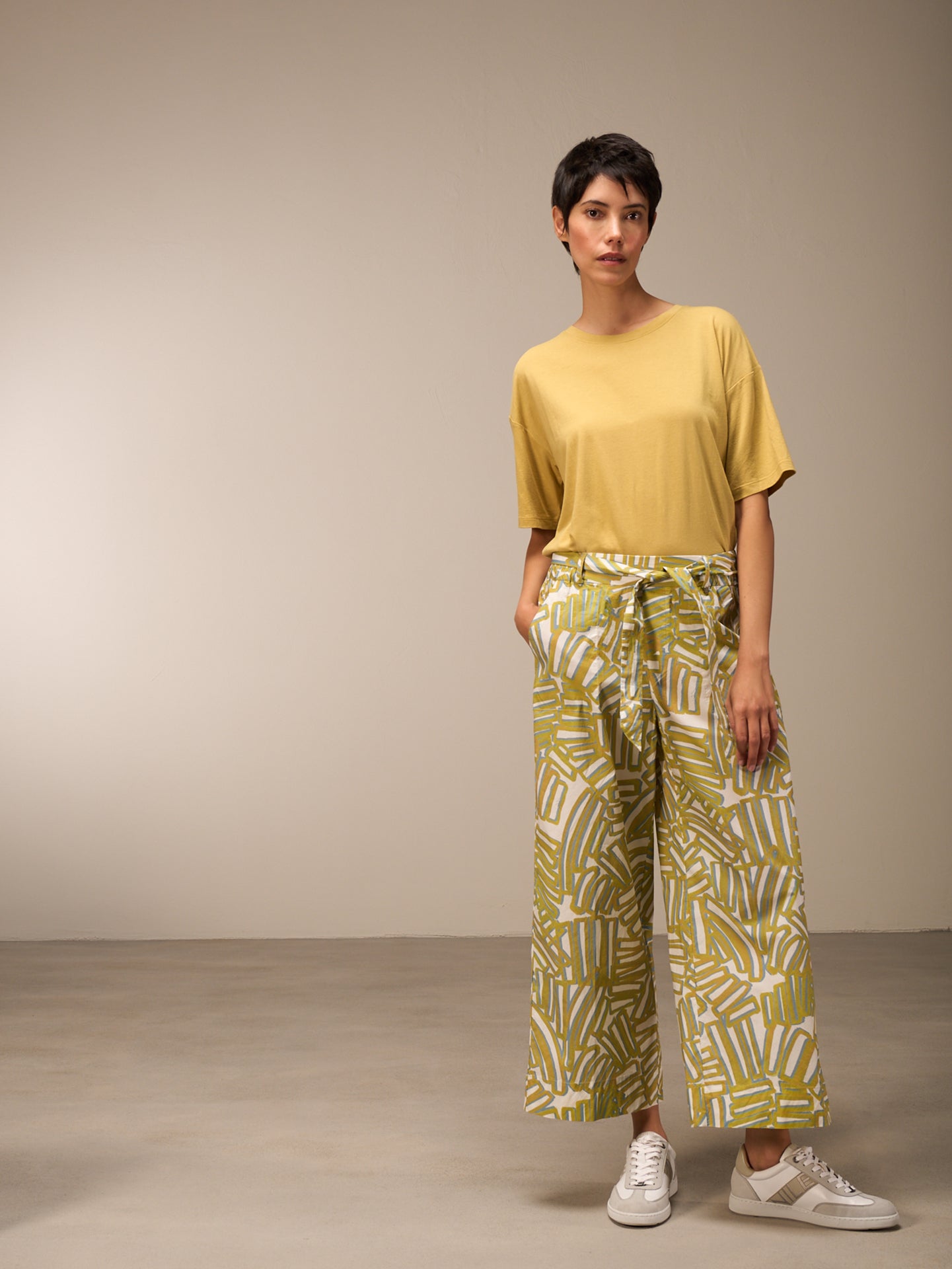 Printed pants