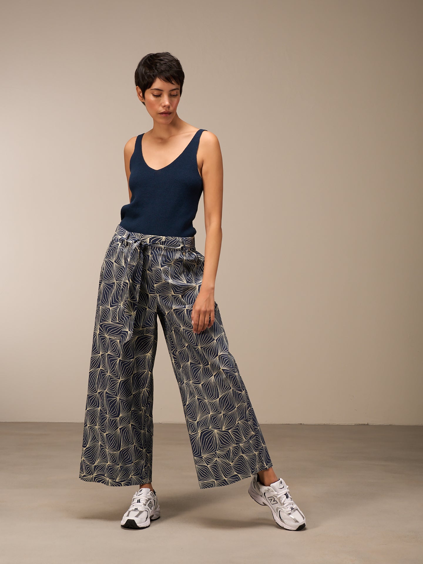 Printed pants
