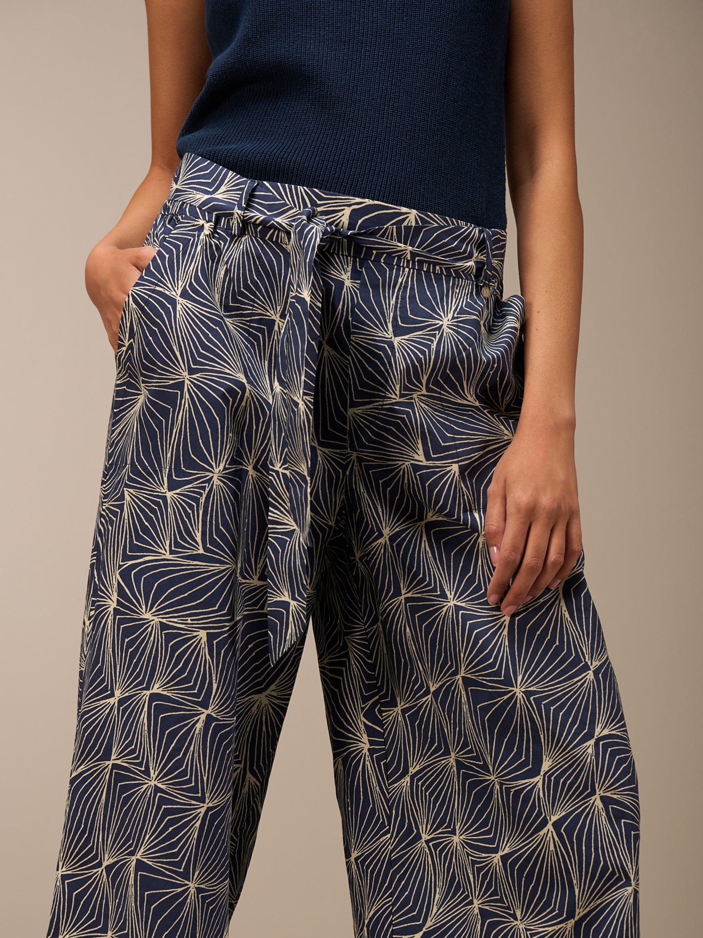 Printed pants