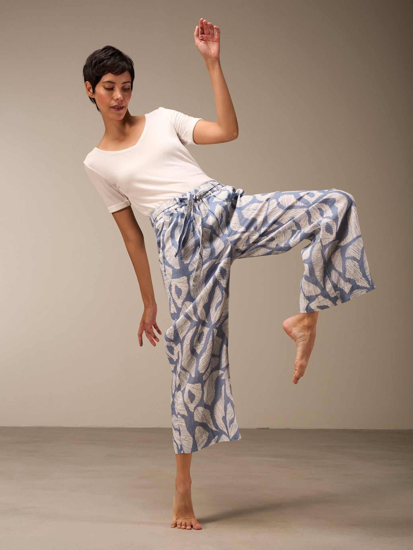 Pantaloni in lino