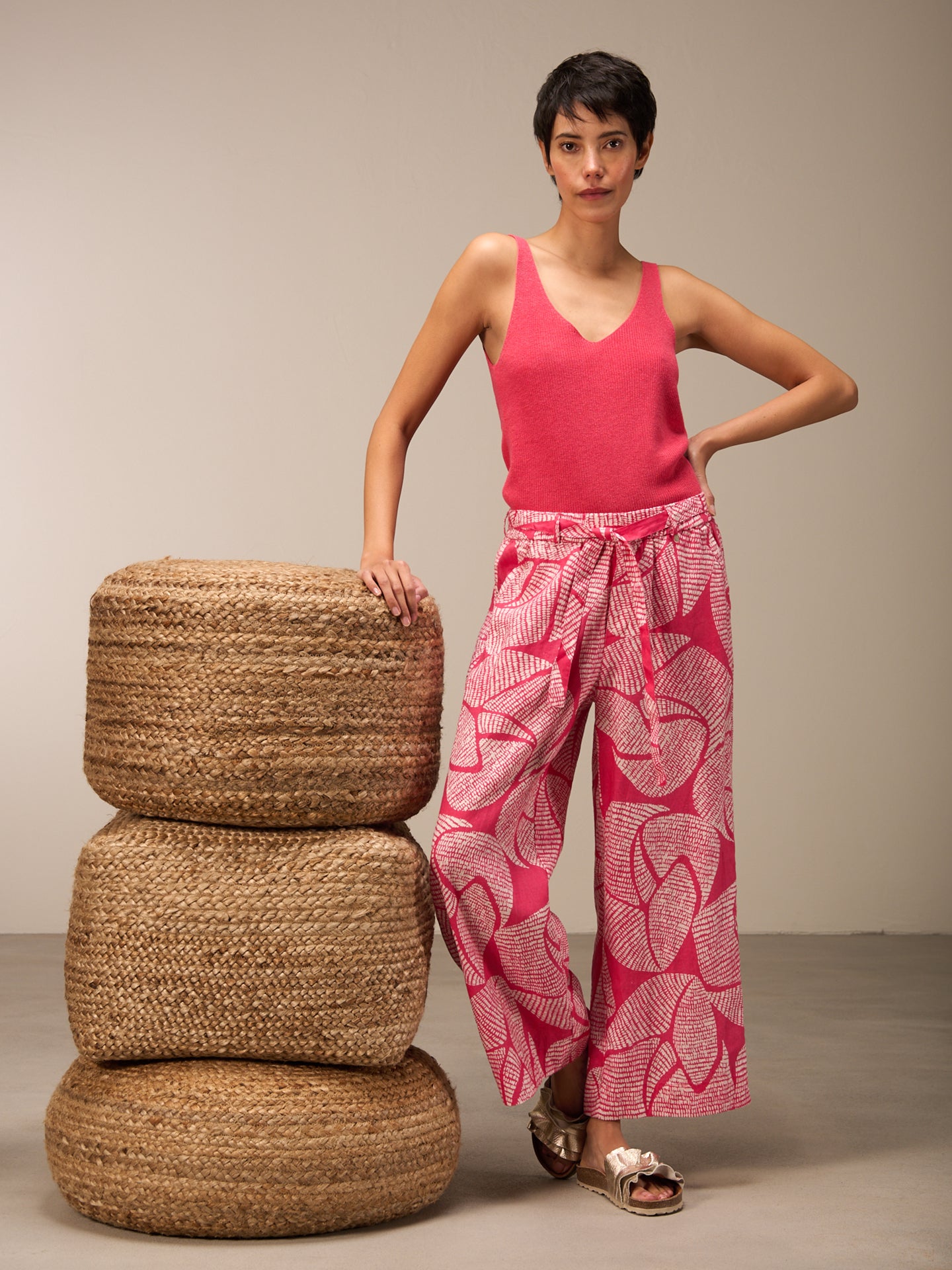 Pantaloni in lino