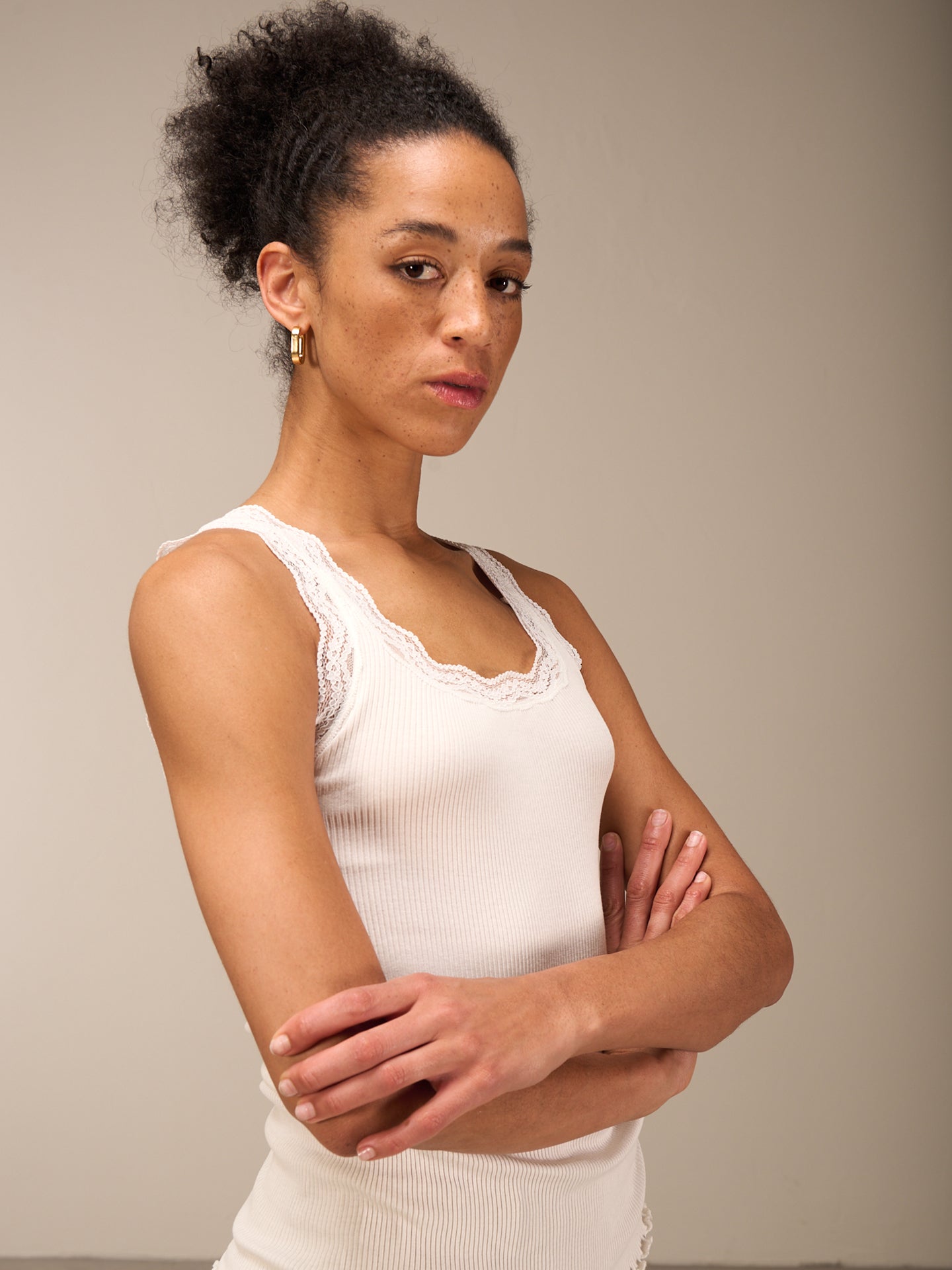 Top with wide straps