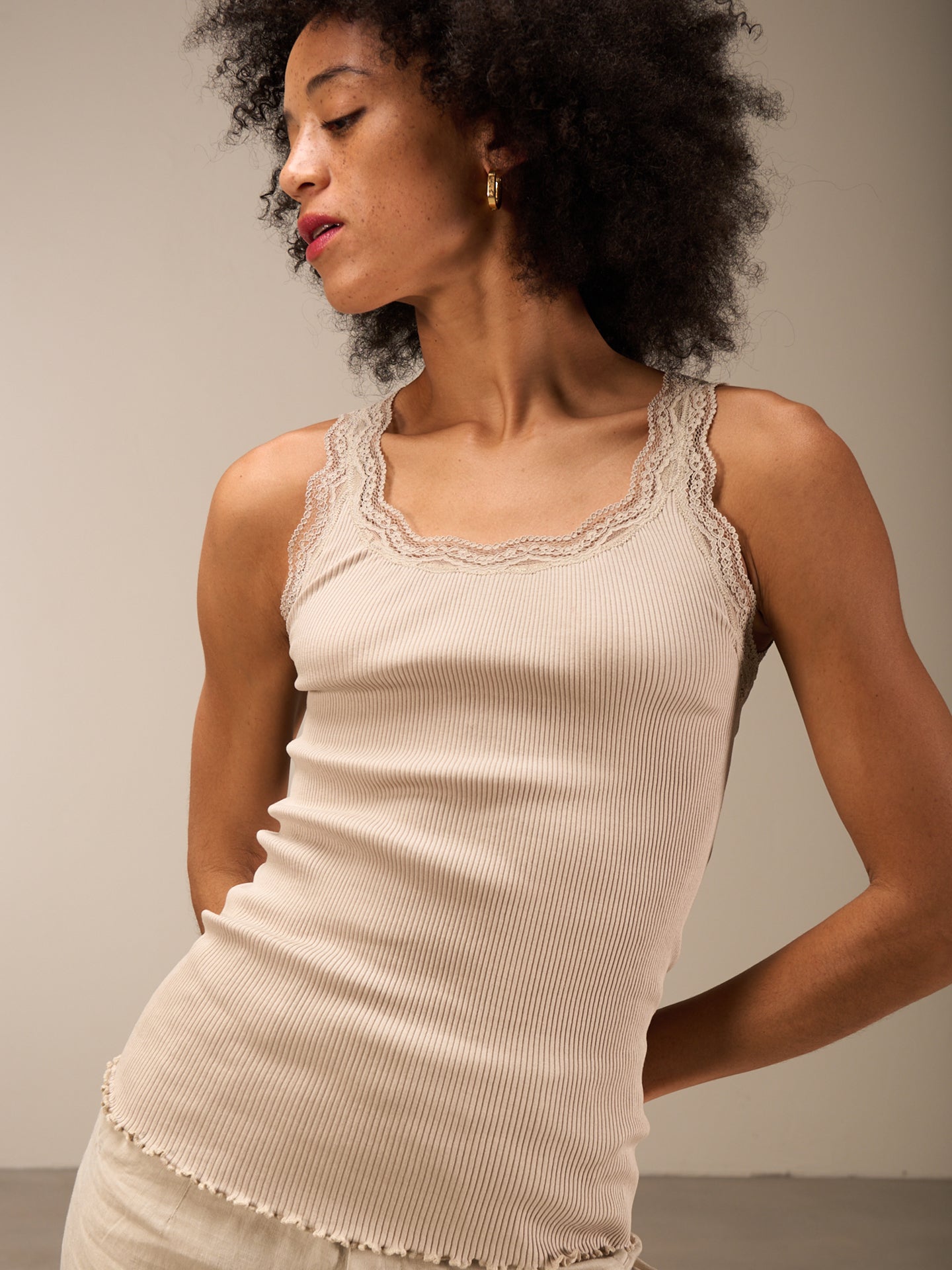 Top with wide straps