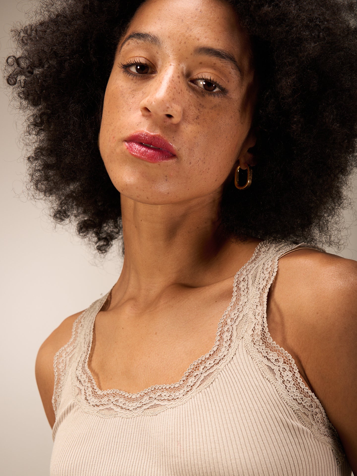 Top with wide straps