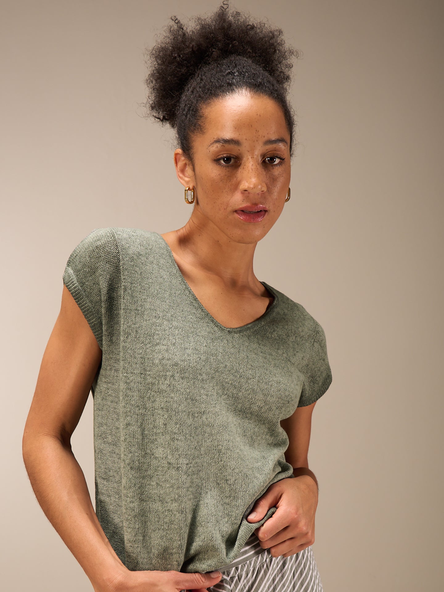 Pullunder mit V-Ausschnitt