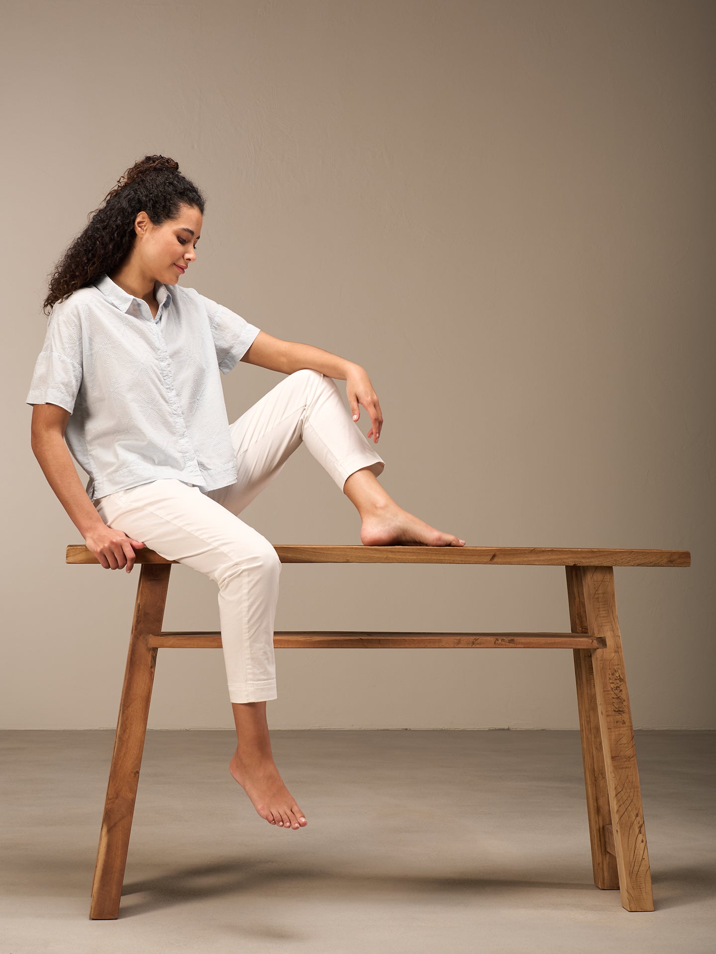 blouse brodée