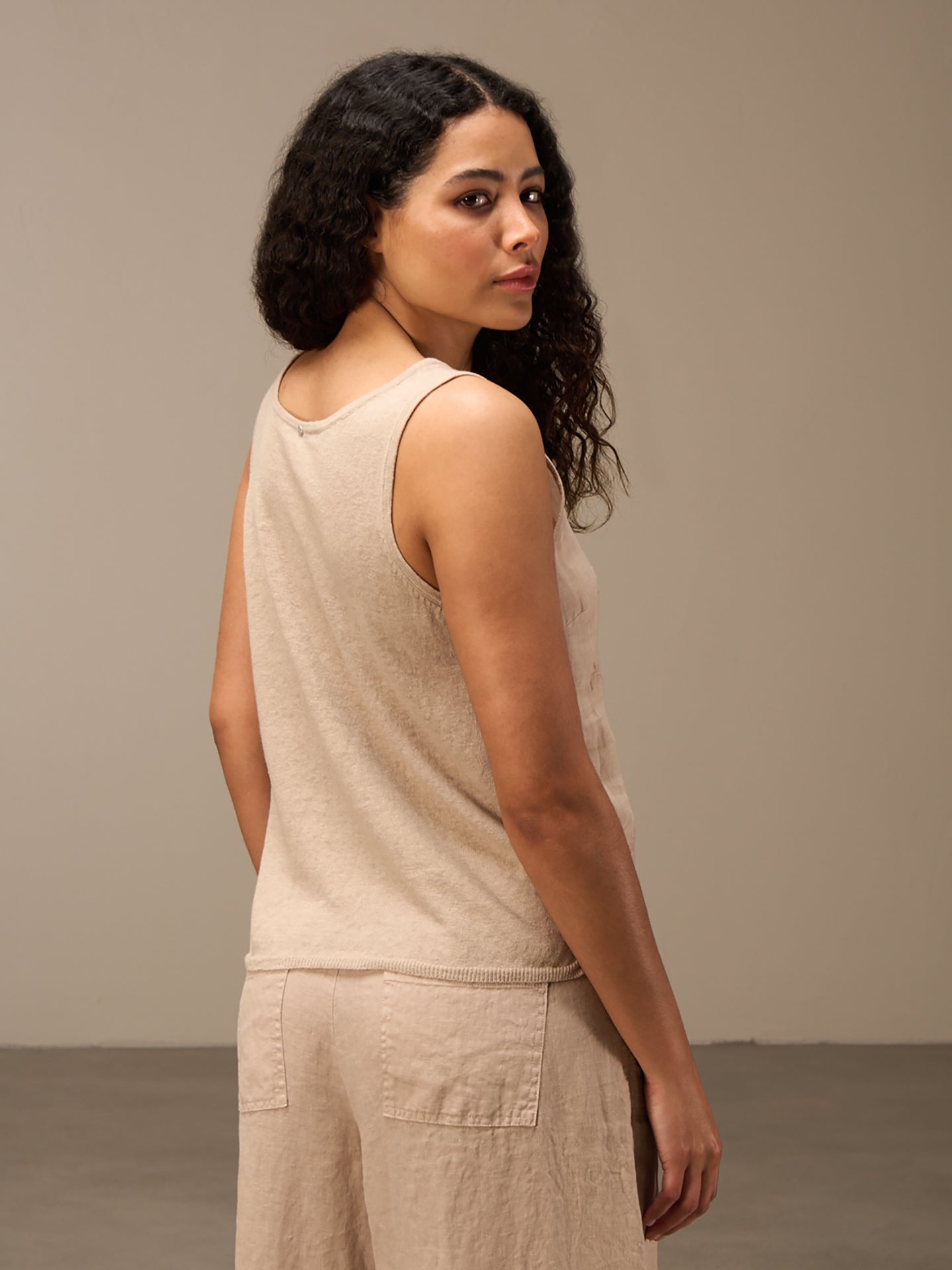 Round-neck top