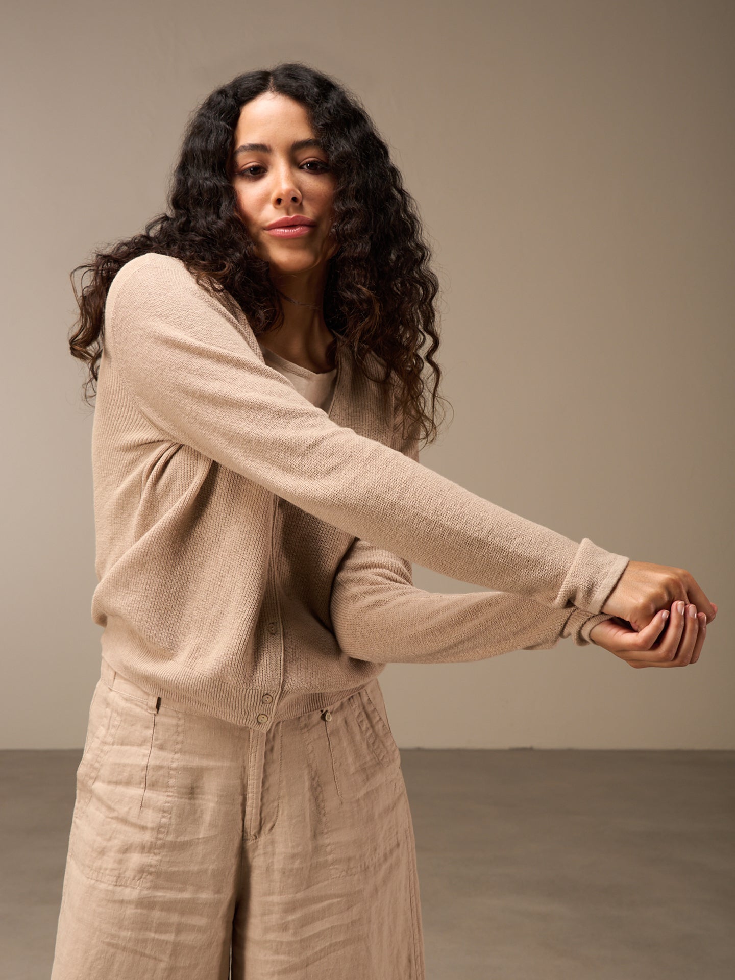 Button-up cardigan