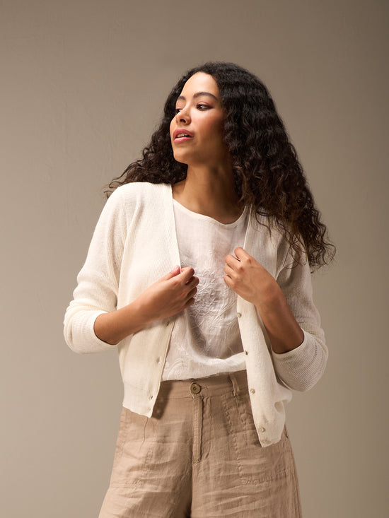 Button-up cardigan
