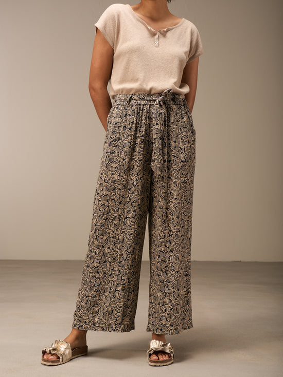 pantalon imprimé