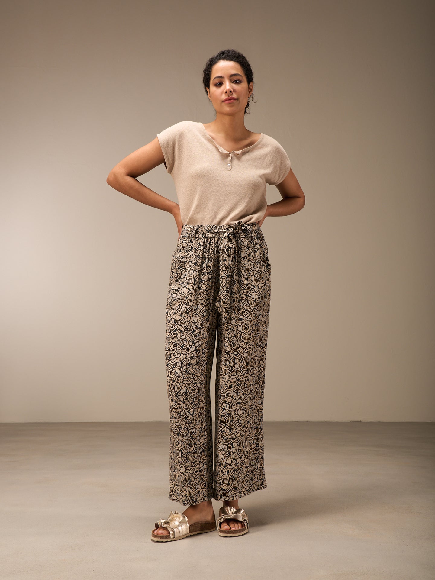 pantalon imprimé