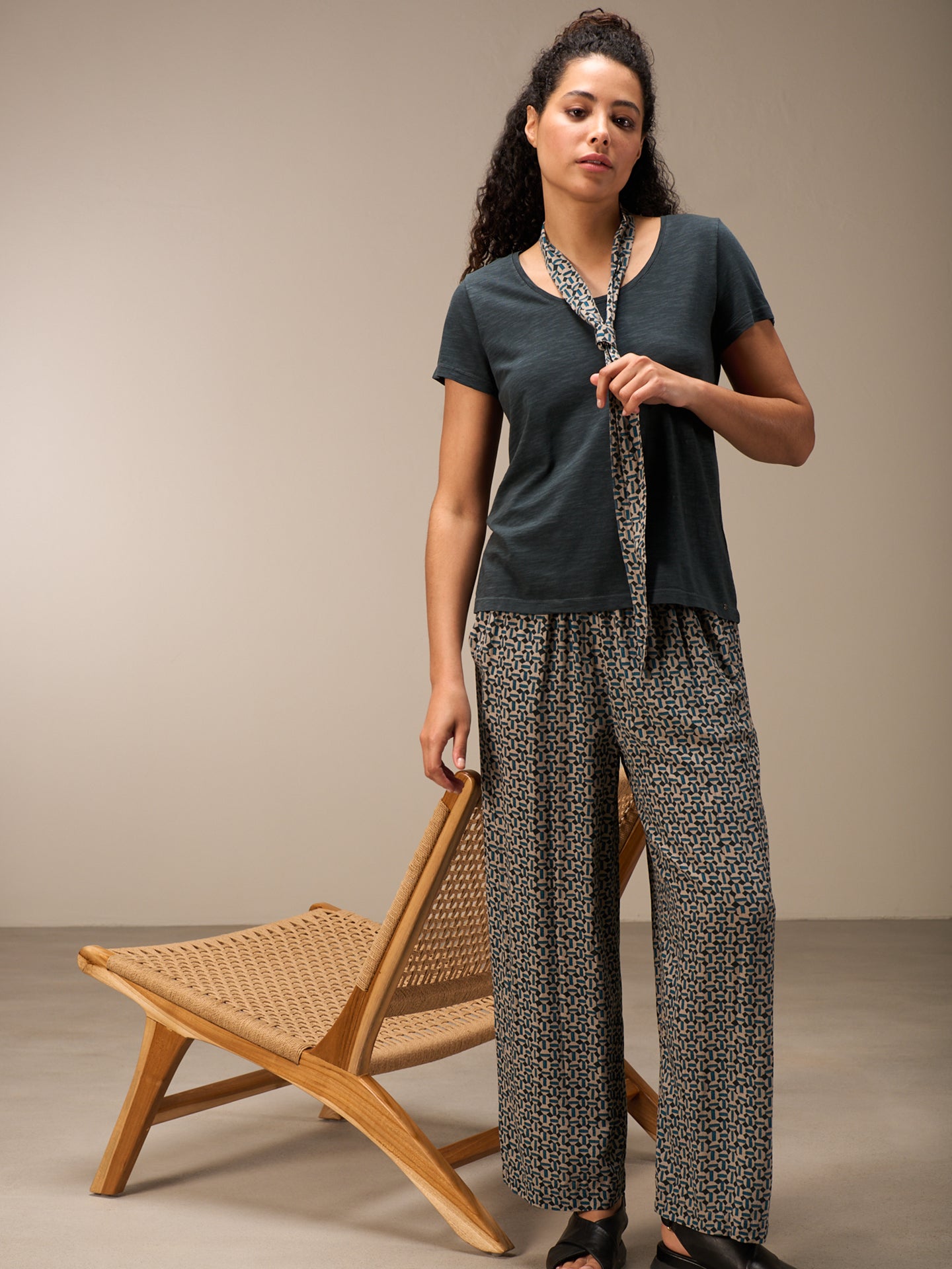 pantalon imprimé
