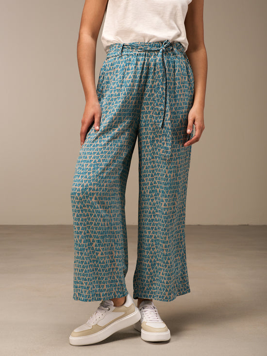 Printed pants