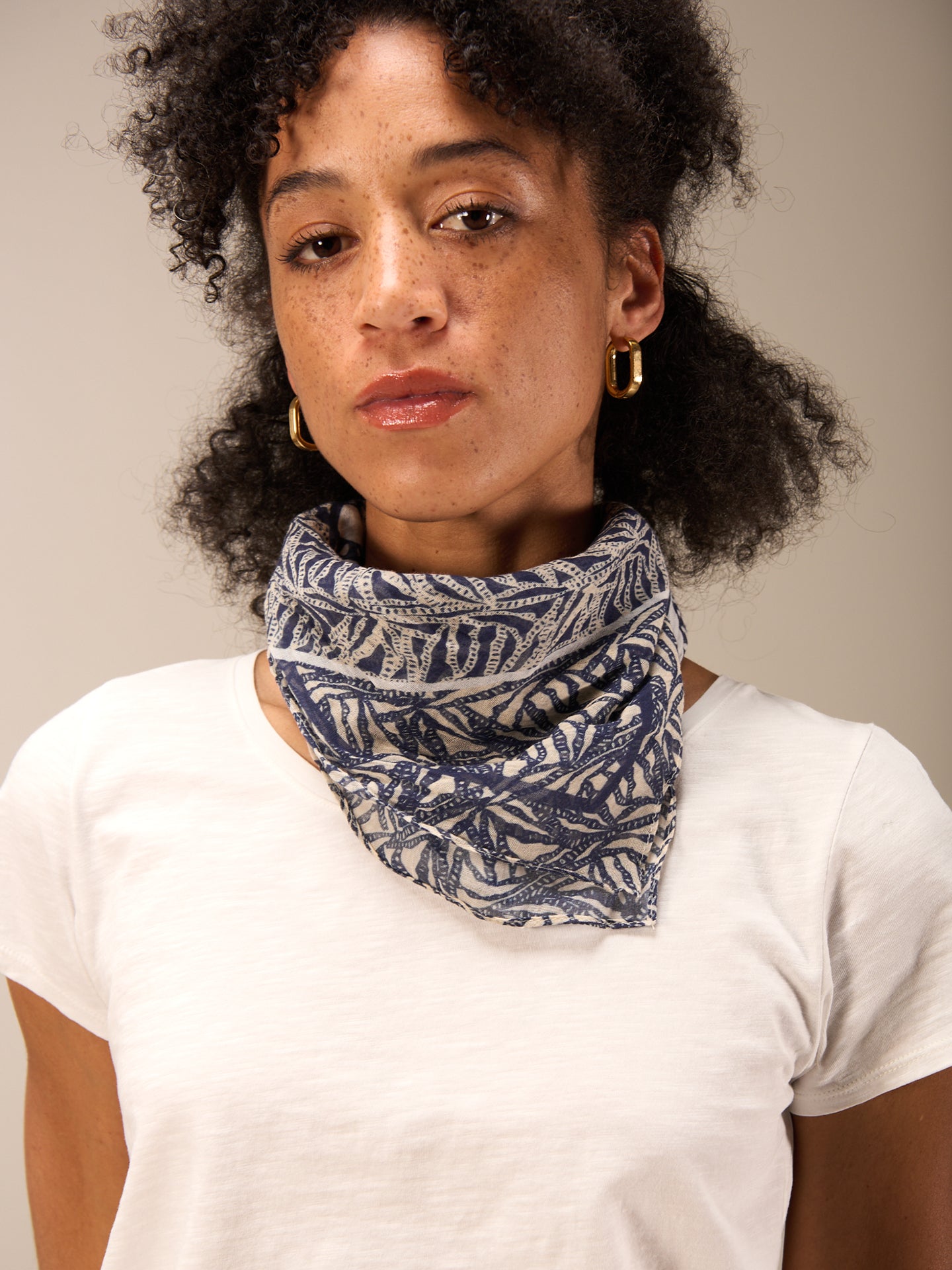 foulard en coton