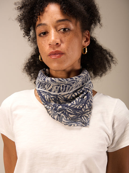 foulard en coton