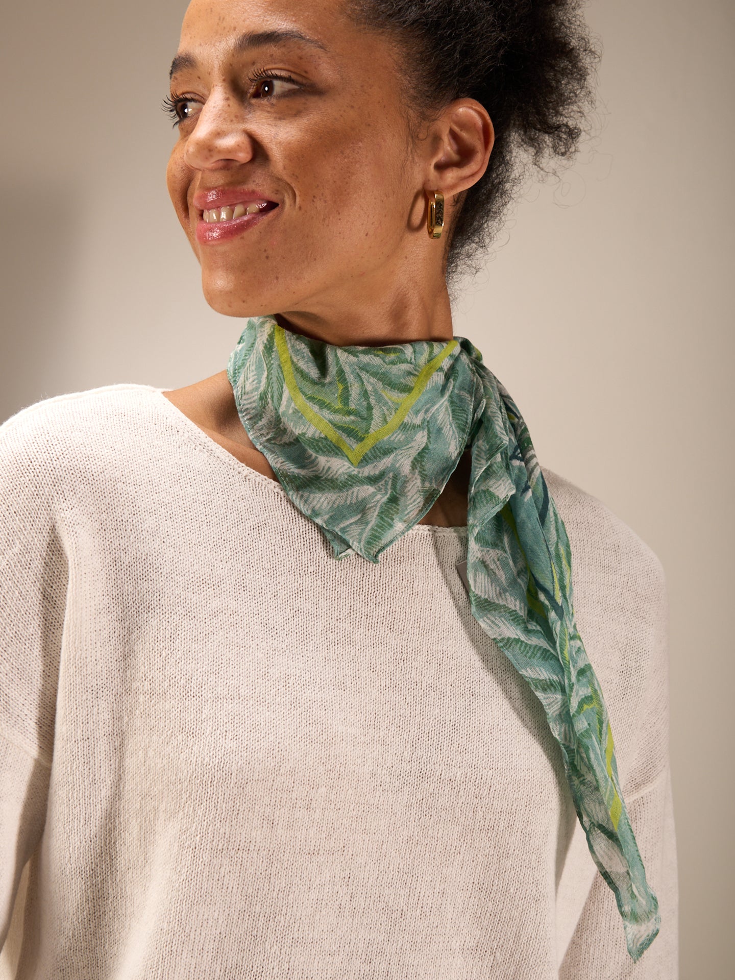 foulard en coton